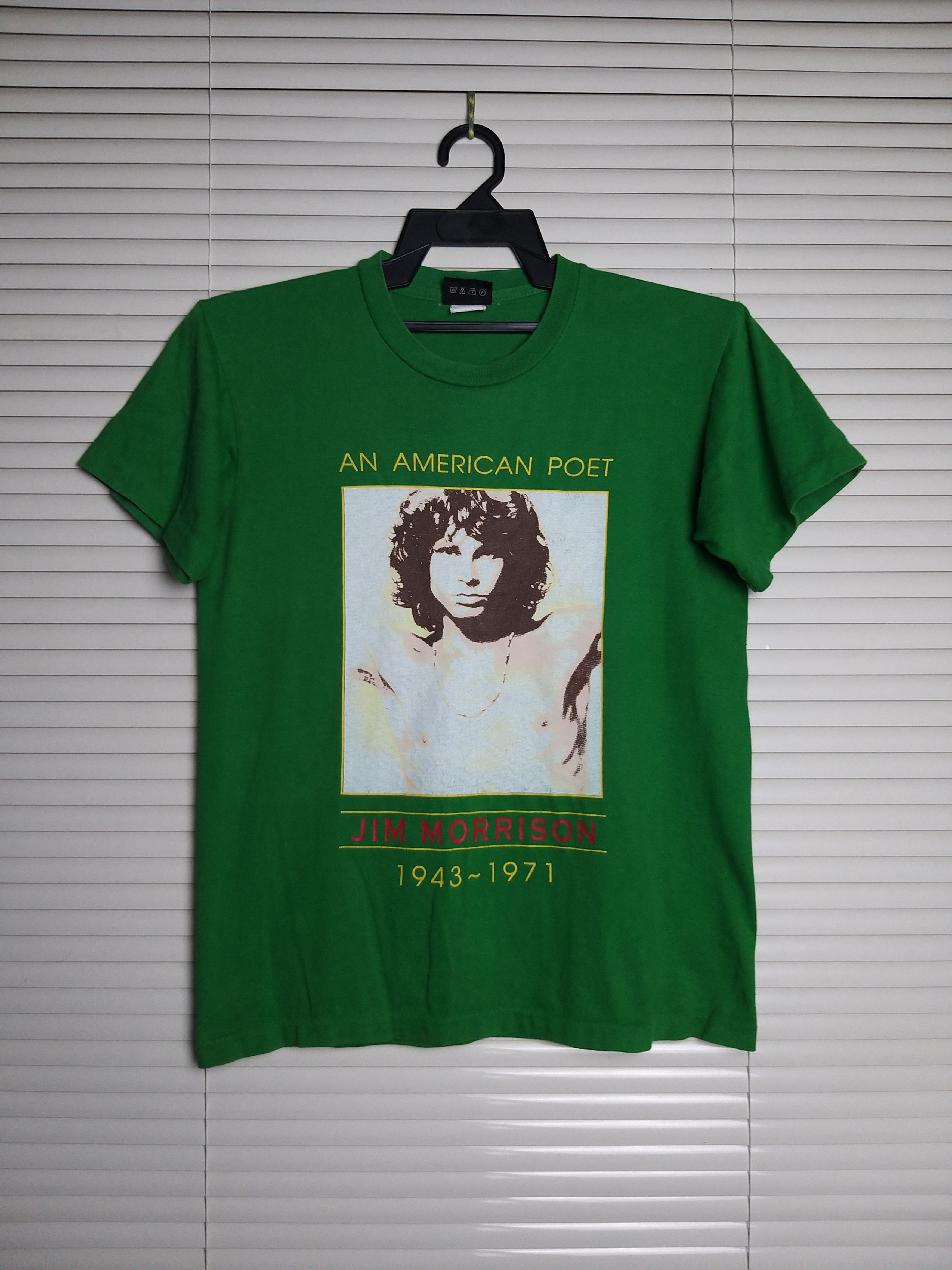 Band Tees VINTAGE JIM MORRISON"THE DOORS"AN AMERICAN POET T SHIRT Size US S / EU 44-46 / 1 - 2 Thumbnail
