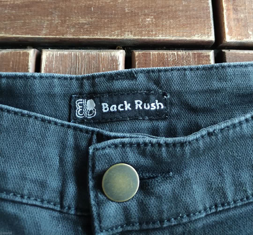 Japanese Brand Back Rush Spiral Lace Flared Jeans Size US 31 - 7 Thumbnail