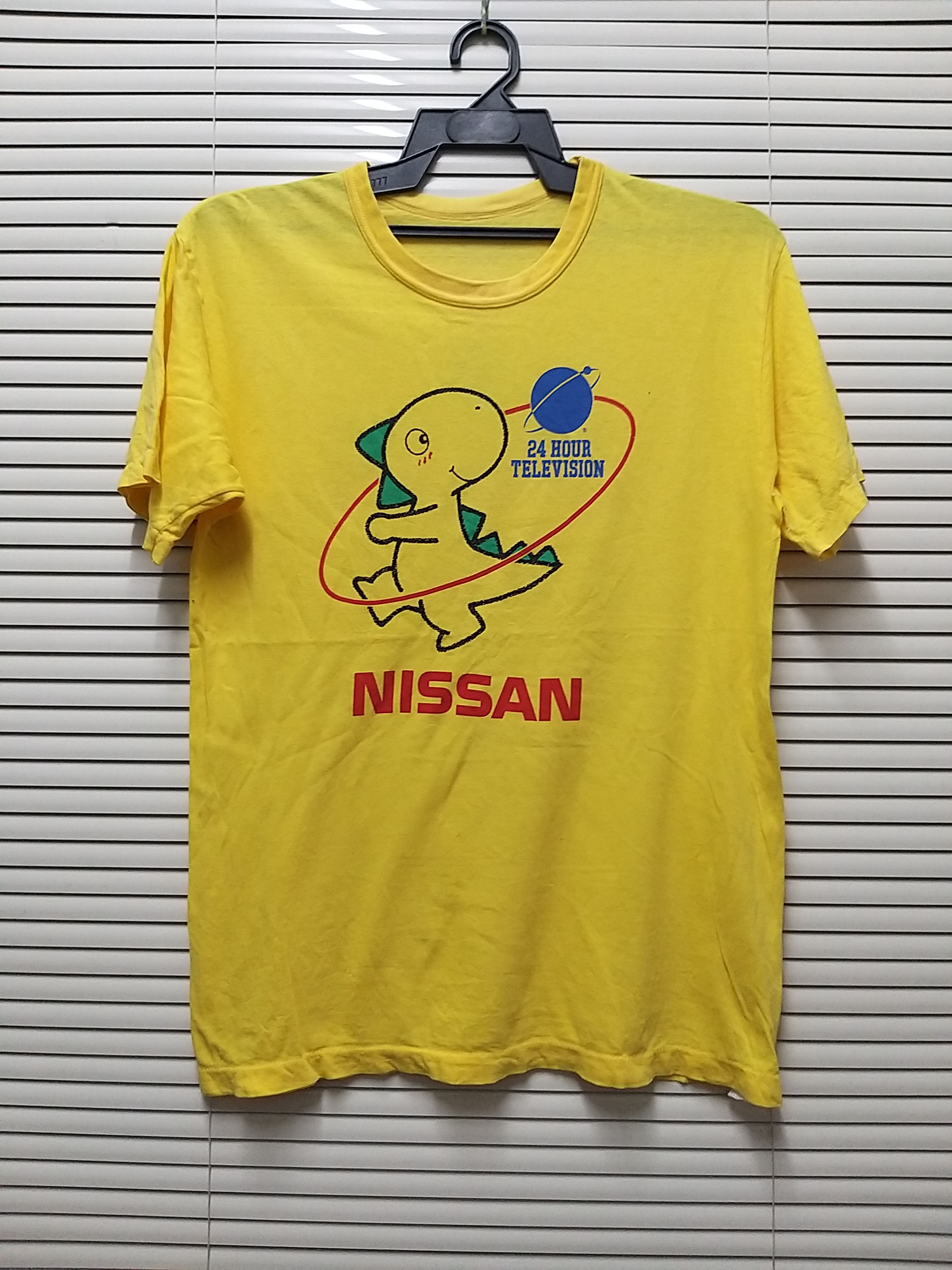 Japanese Brand RARE🔥VINTAGE 24HR TELEVISION x NISSAN T SHIRT Size US M / EU 48-50 / 2 - 1 Thumbnail