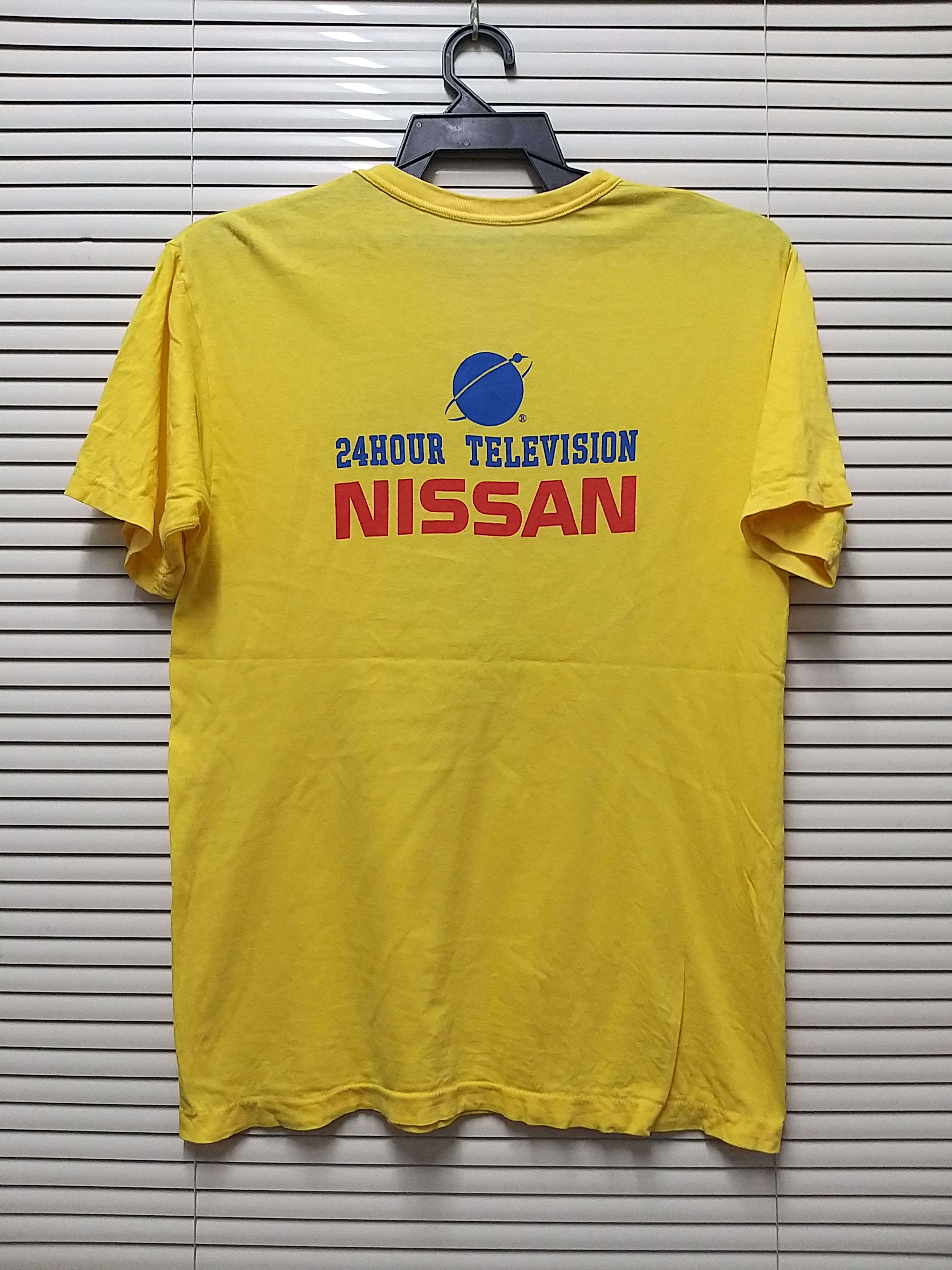 Japanese Brand RARE🔥VINTAGE 24HR TELEVISION x NISSAN T SHIRT Size US M / EU 48-50 / 2 - 2 Thumbnail