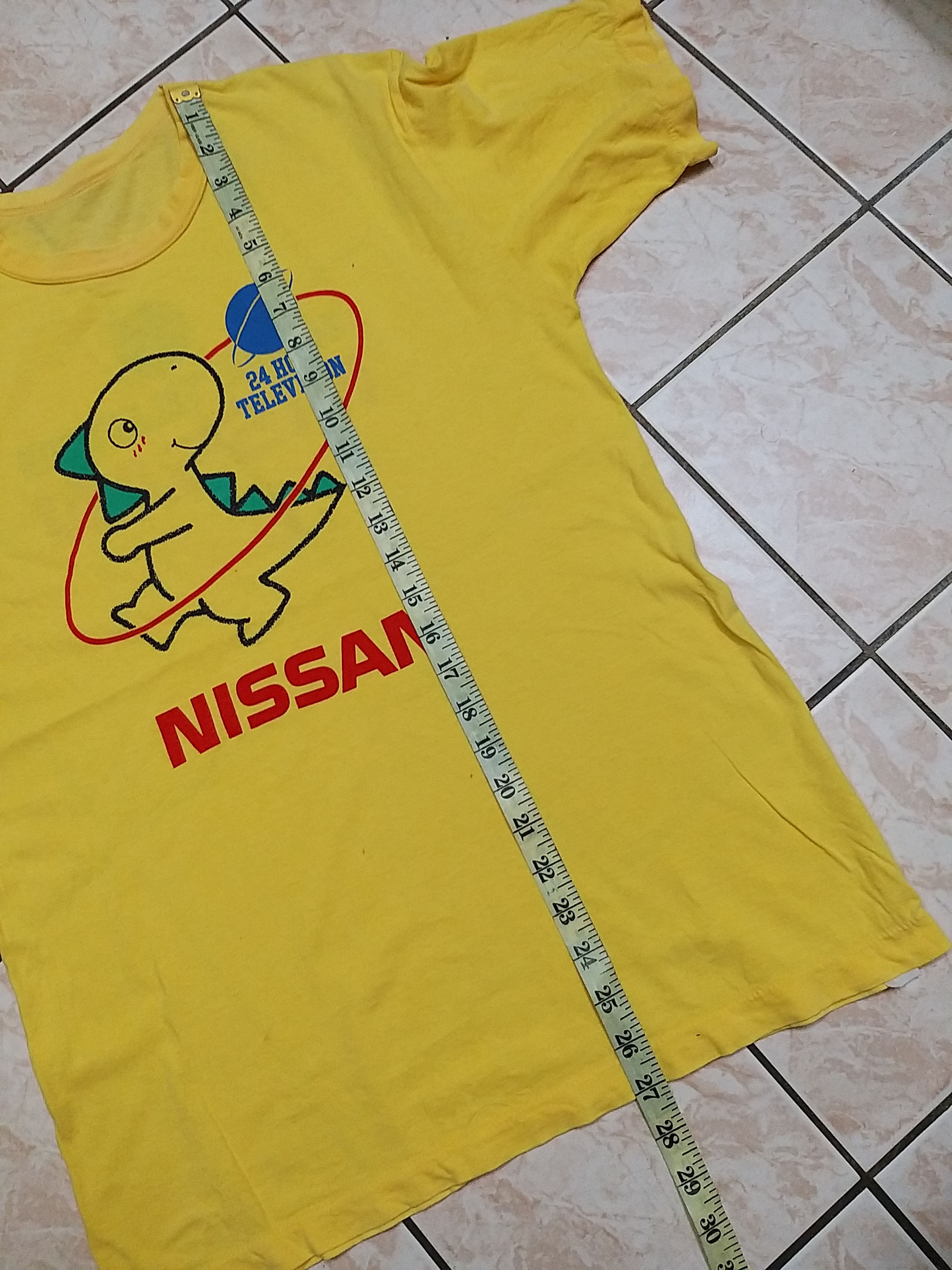 Japanese Brand RARE🔥VINTAGE 24HR TELEVISION x NISSAN T SHIRT Size US M / EU 48-50 / 2 - 4 Thumbnail