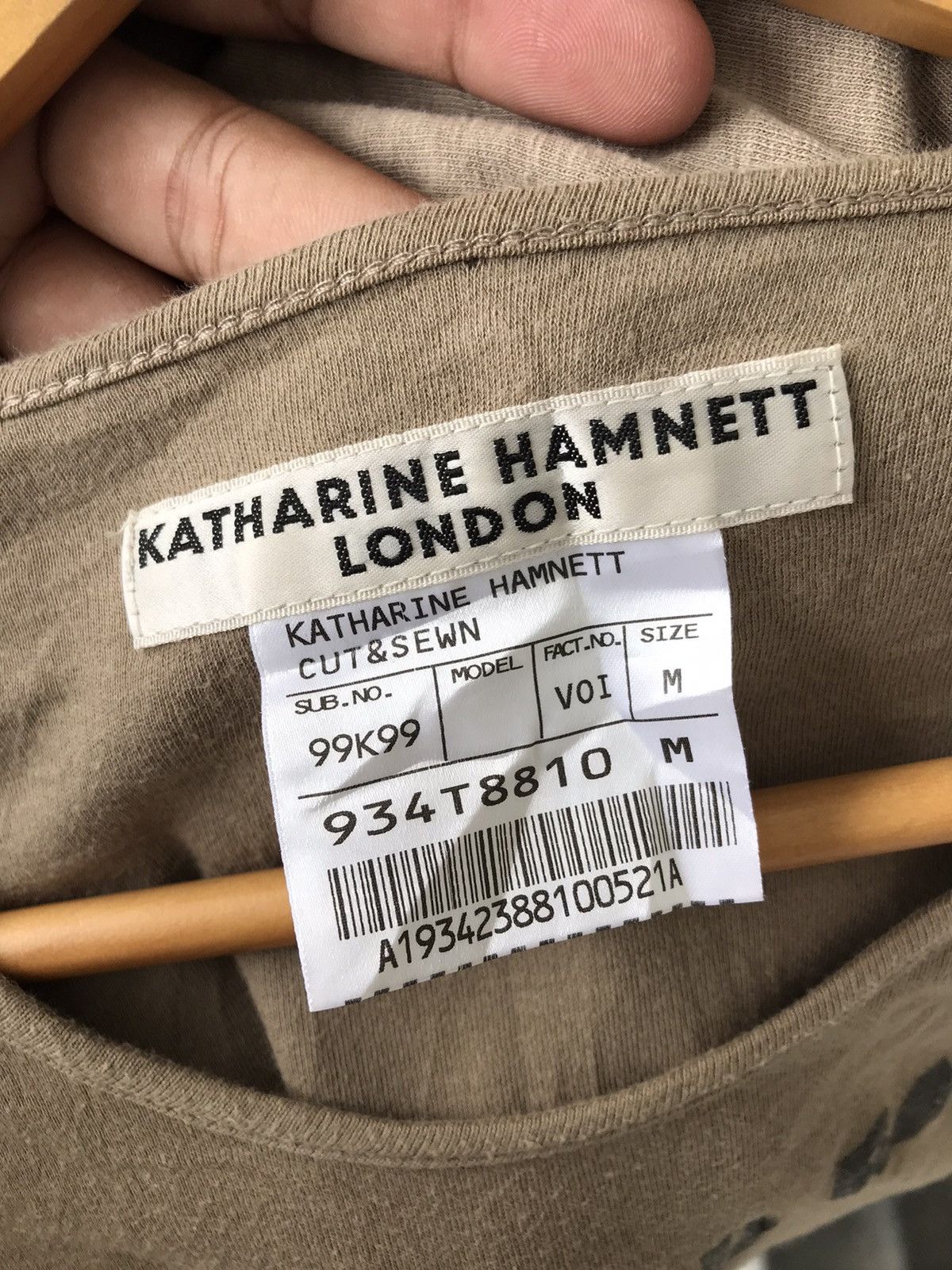 Katharine Hamnett London Vintage Katherinne Hamnett London Stop Acid Rain tee Size US XS / EU 42 / 0 - 8 Thumbnail
