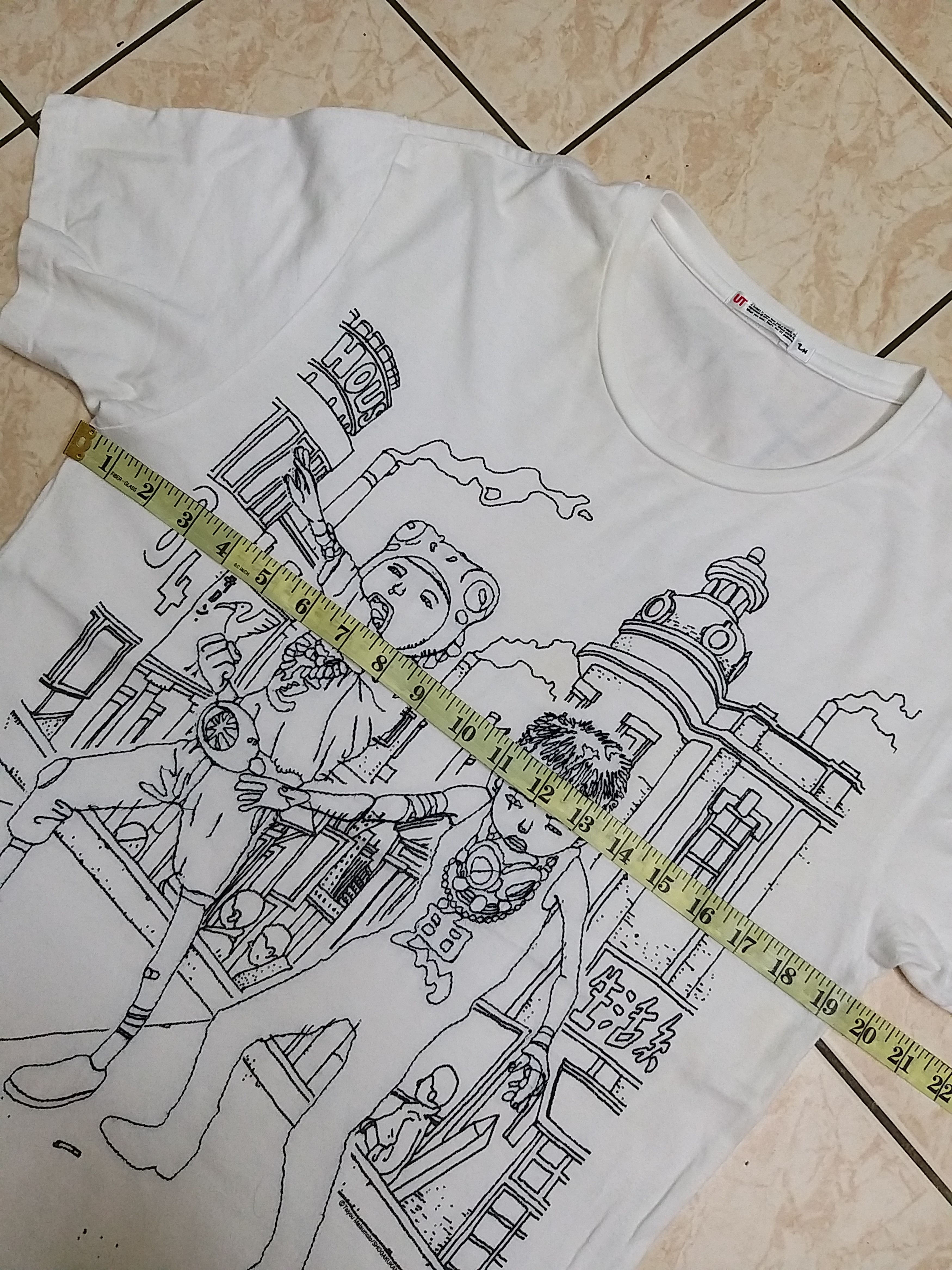 Anime JAPANESE ANIME TAIYOU MATSUMOTO/SHOGAKUKAN x UNIQLO SHIRT Size US M / EU 48-50 / 2 - 6 Thumbnail