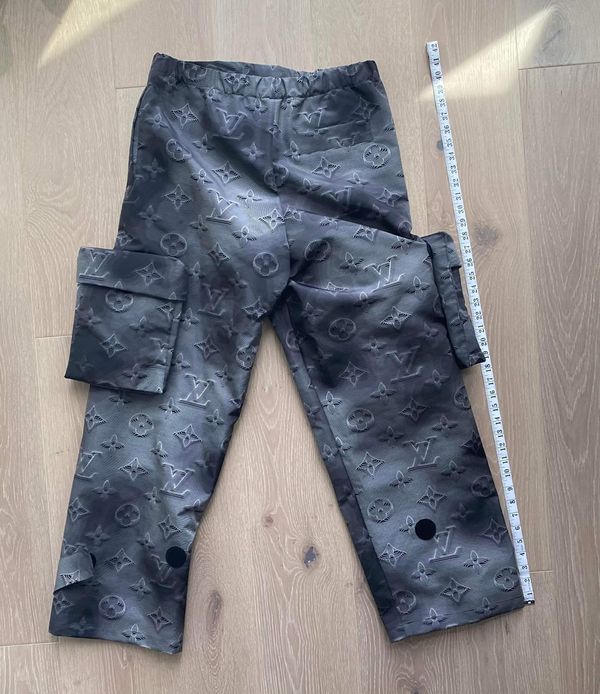 Louis Vuitton MONOGRAM REMOVABLE 3D POCKETS CARGO PANTS