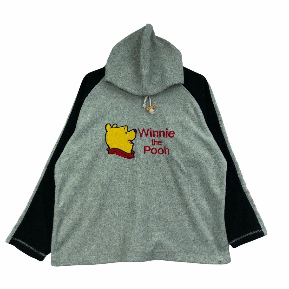 Vintage Winnie The Pooh Disney Fleece Hoodie Pullover