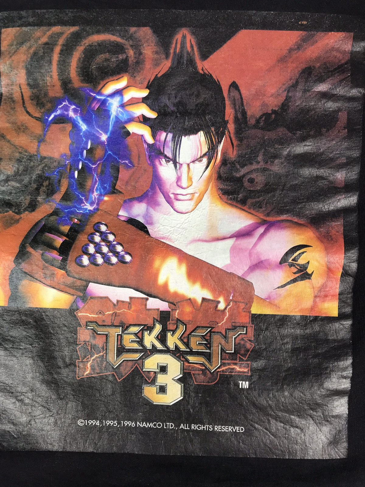 Playstation vintage 1997 tekken 3 iron-on namco nice design t-shirts Size US M / EU 48-50 / 2 - 3 Thumbnail