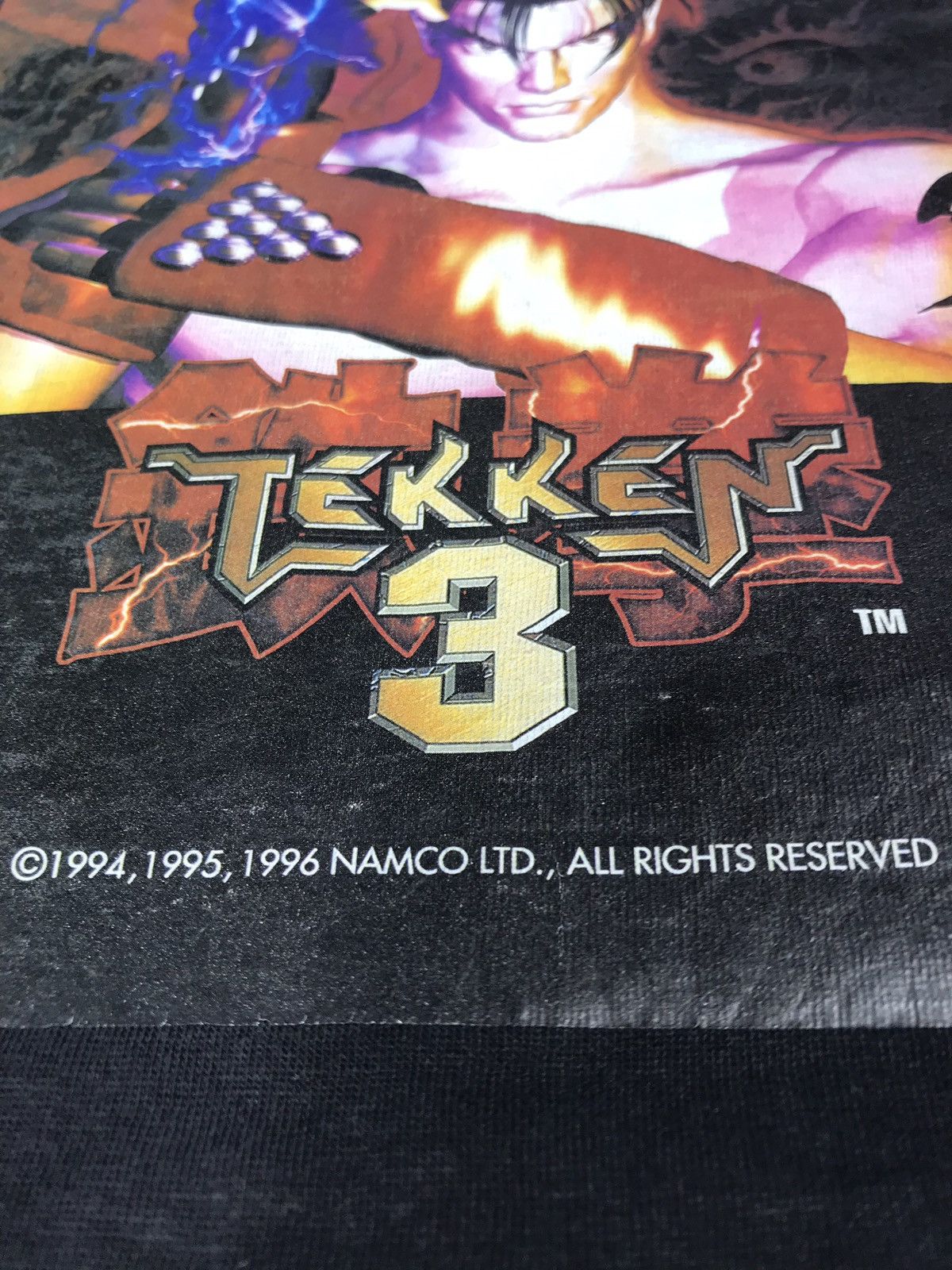 Playstation vintage 1997 tekken 3 iron-on namco nice design t-shirts Size US M / EU 48-50 / 2 - 5 Thumbnail