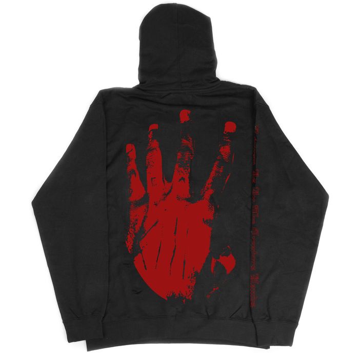 Revenge black and red on sale hoodie