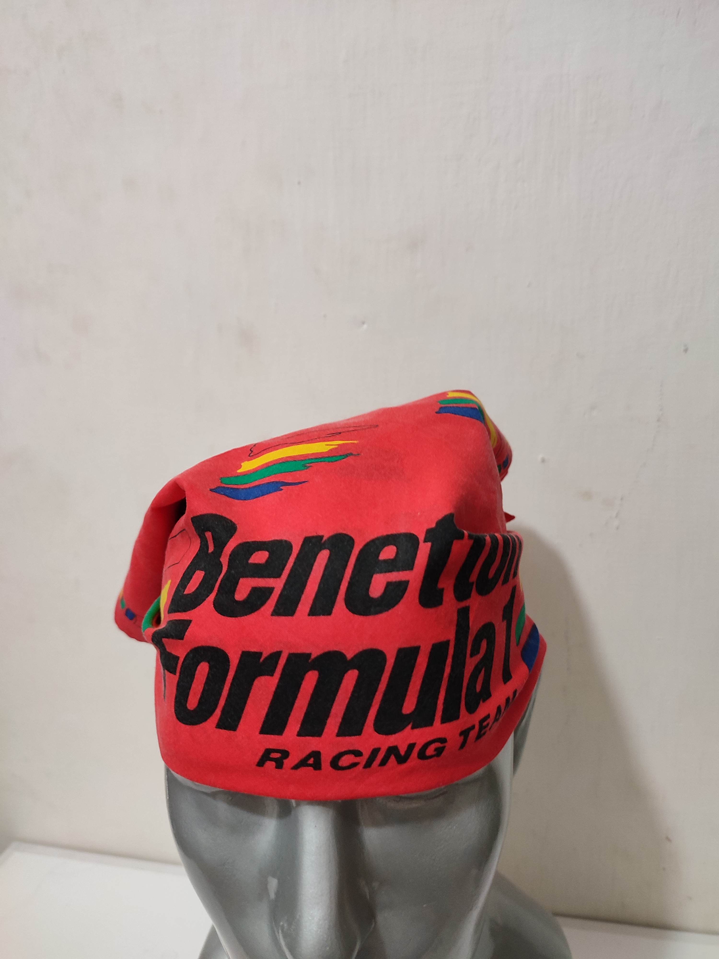 Benetton Benetton Formula Racing Handkerchief Headband Masked Size ONE SIZE - 2 Thumbnail