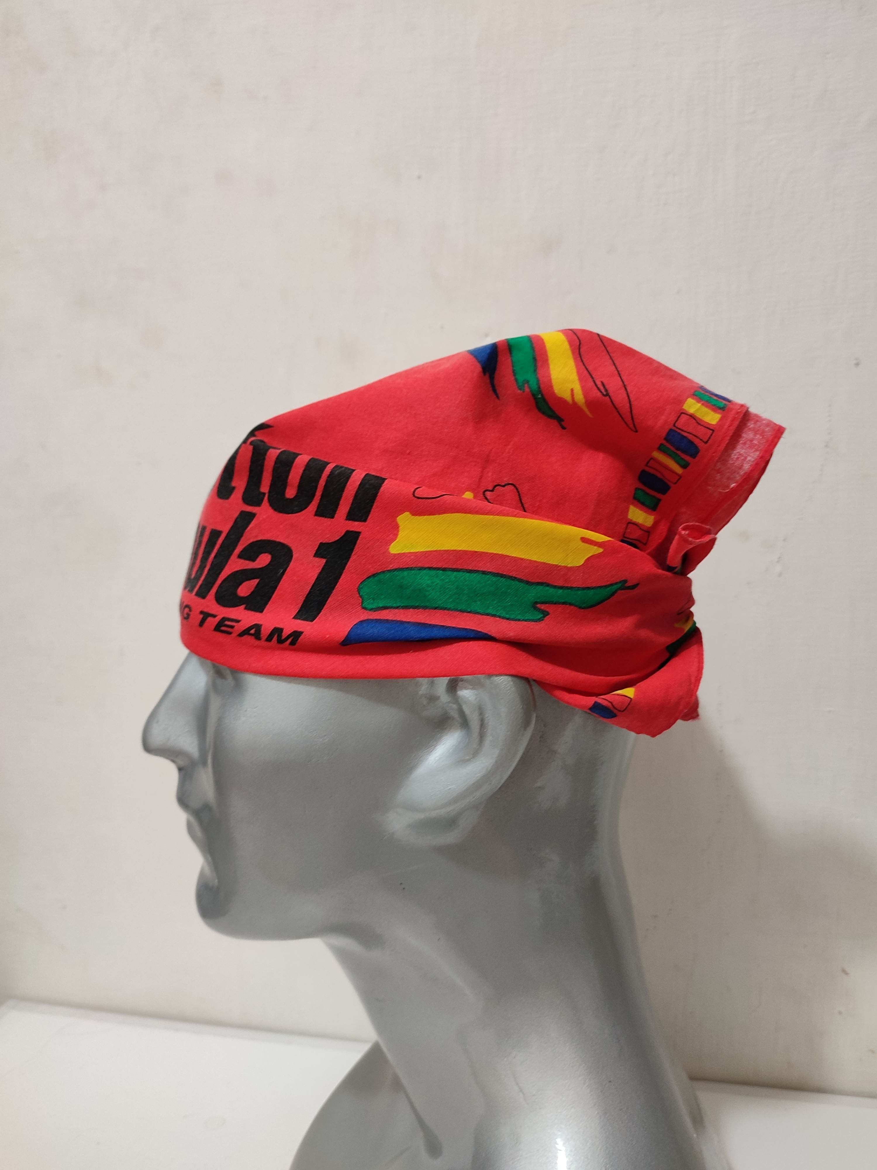 Benetton Benetton Formula Racing Handkerchief Headband Masked Size ONE SIZE - 3 Thumbnail