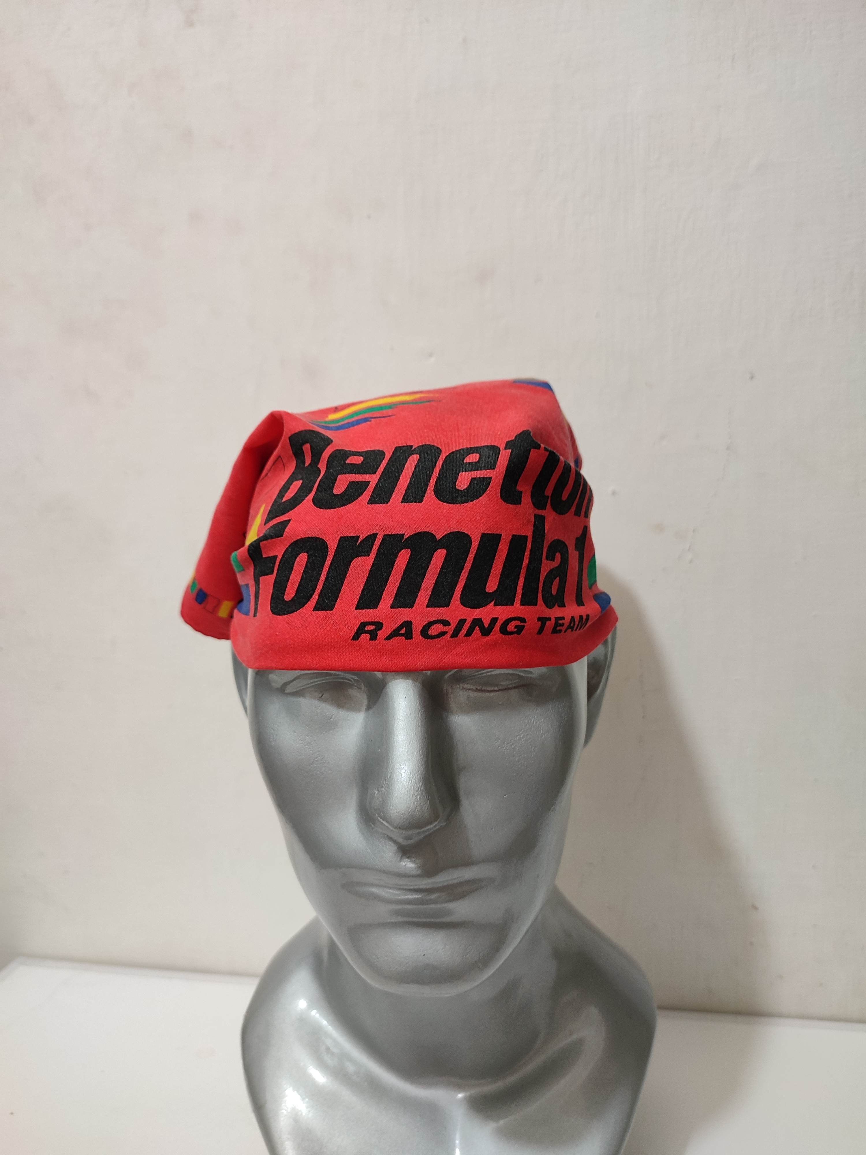 Benetton Benetton Formula Racing Handkerchief Headband Masked Size ONE SIZE - 1 Thumbnail