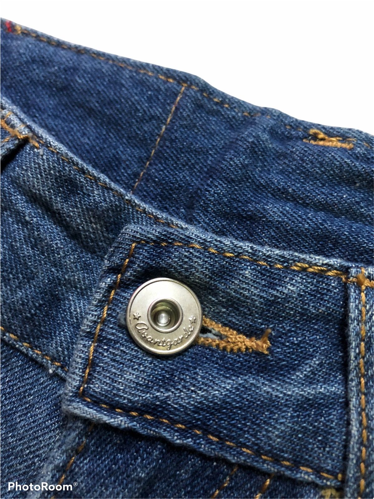 Other Avant Garde Distressed Patches Denim Size US 29 - 5 Thumbnail