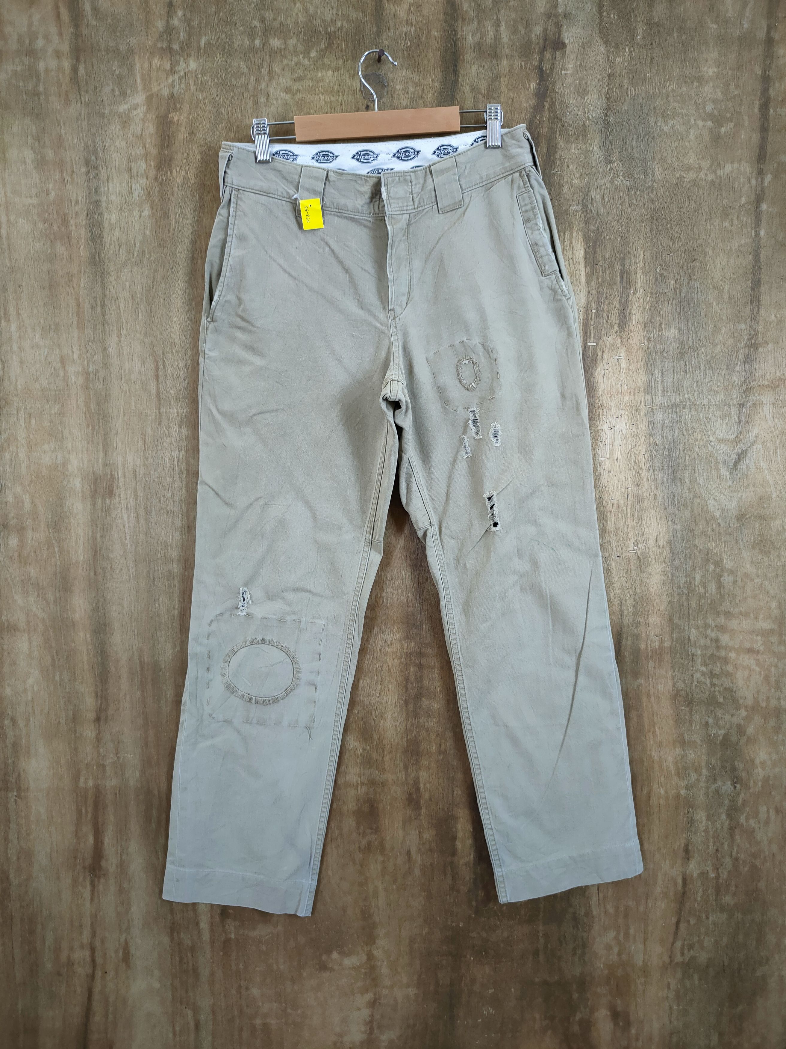 Dickies Dickies patchwork distressed buckle back pants #46-835 Size US 30 / EU 46 - 1 Thumbnail