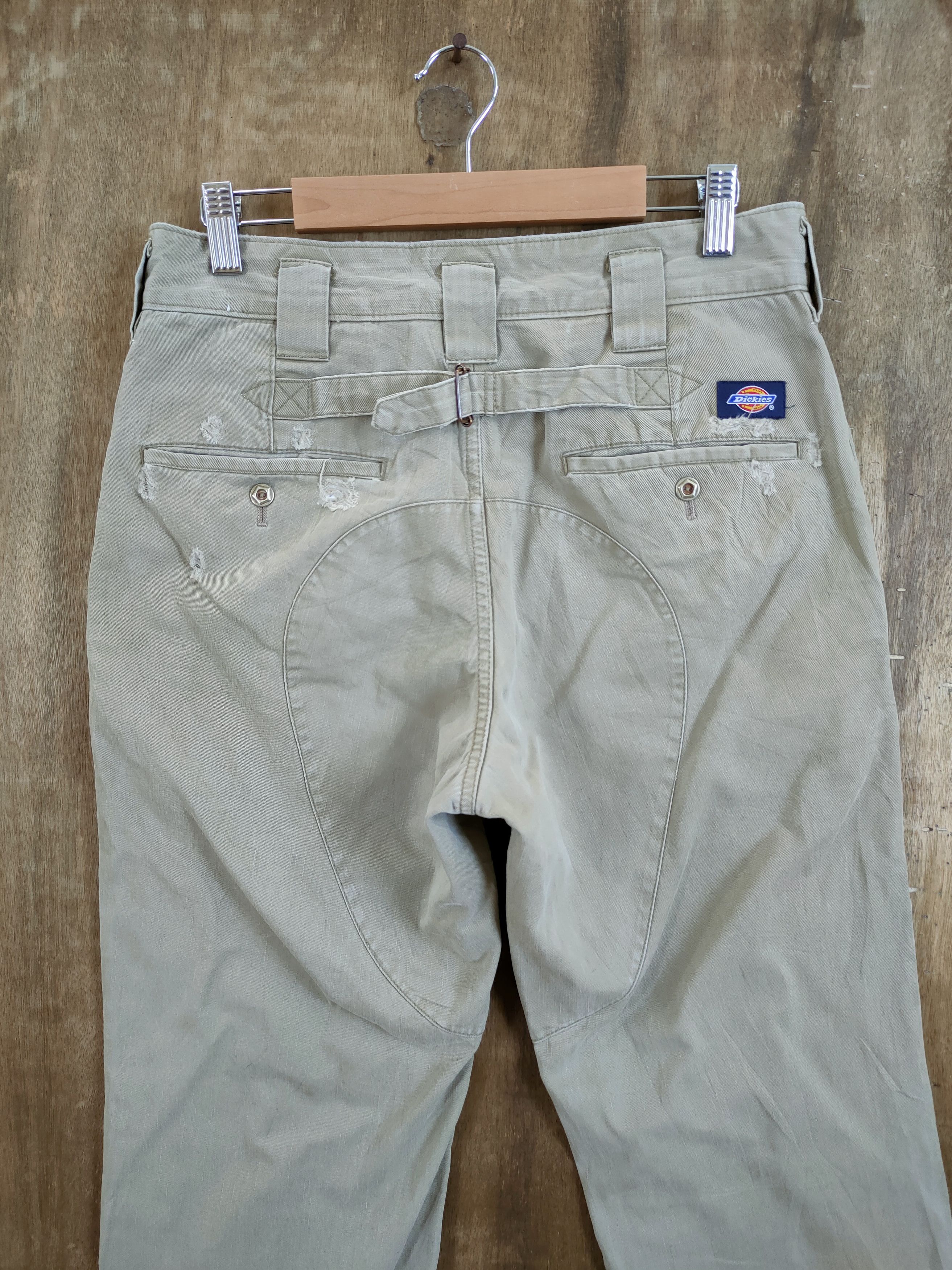 Dickies Dickies patchwork distressed buckle back pants #46-835 Size US 30 / EU 46 - 10 Thumbnail