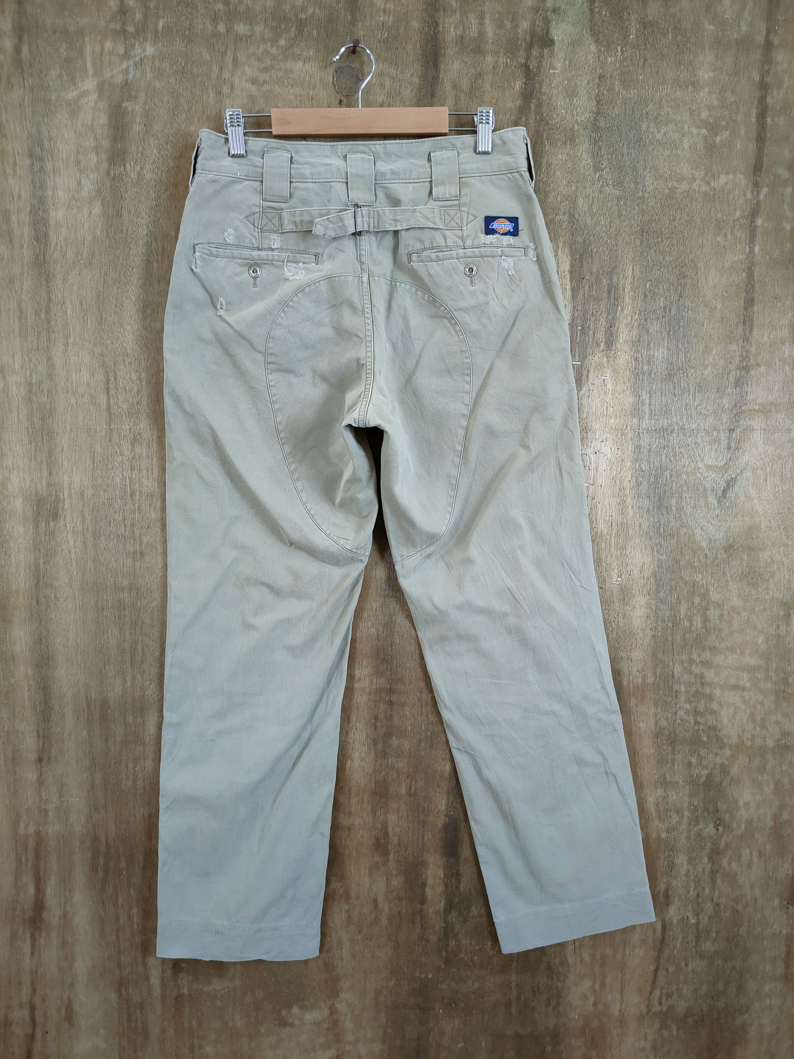 Dickies Dickies patchwork distressed buckle back pants #46-835 Size US 30 / EU 46 - 8 Thumbnail