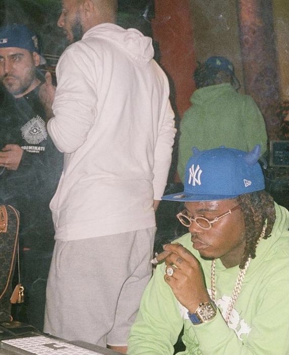 New Era Ryder Studios New Era NY Yankees Blue Devil Horns Hat 7 3/4