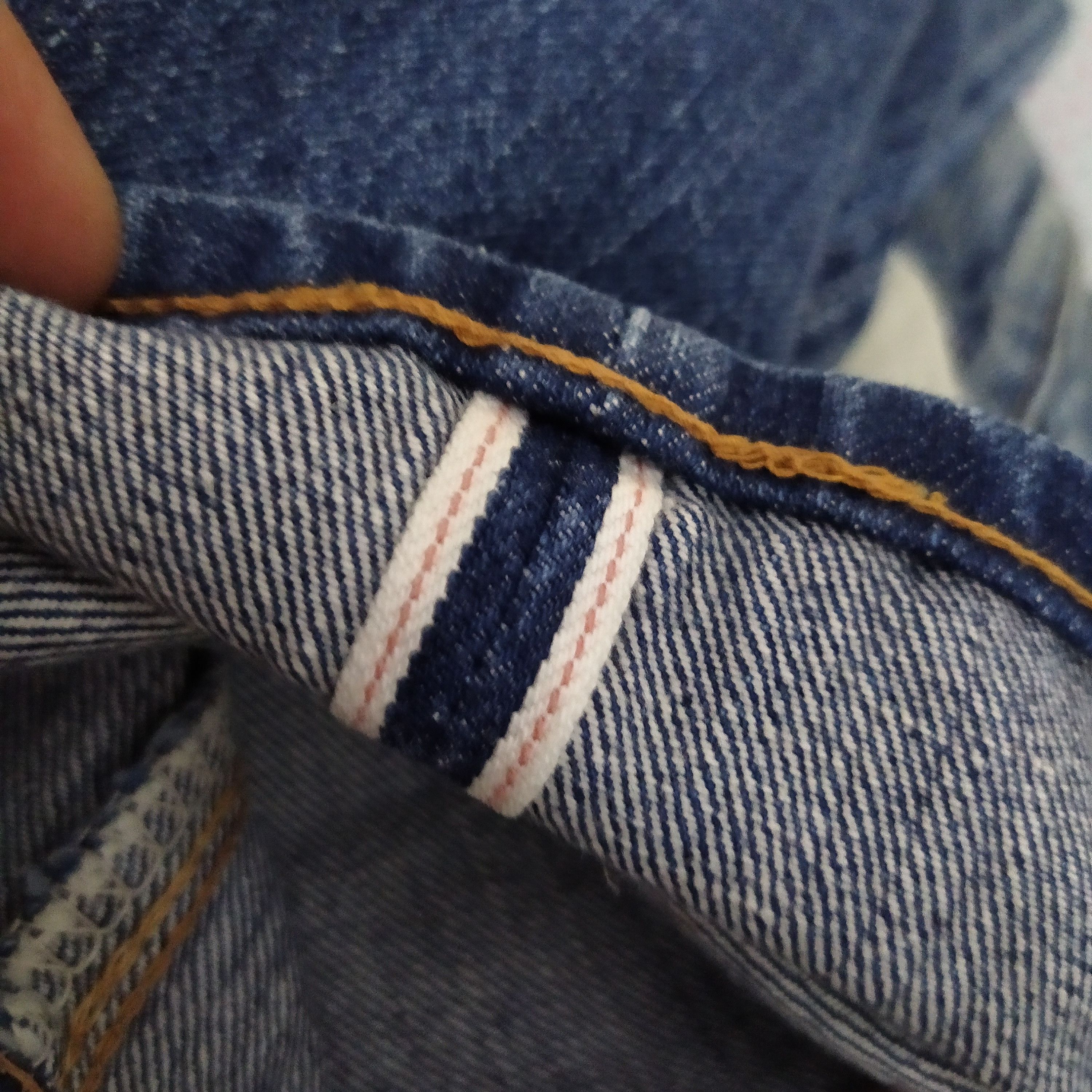 Levi's × Levi's Vintage Clothing × Vintage VTG 505 0217 LEVIS BIG E SELVEDGE DENIM TALON 42 (D350) Size US 29 - 10 Thumbnail