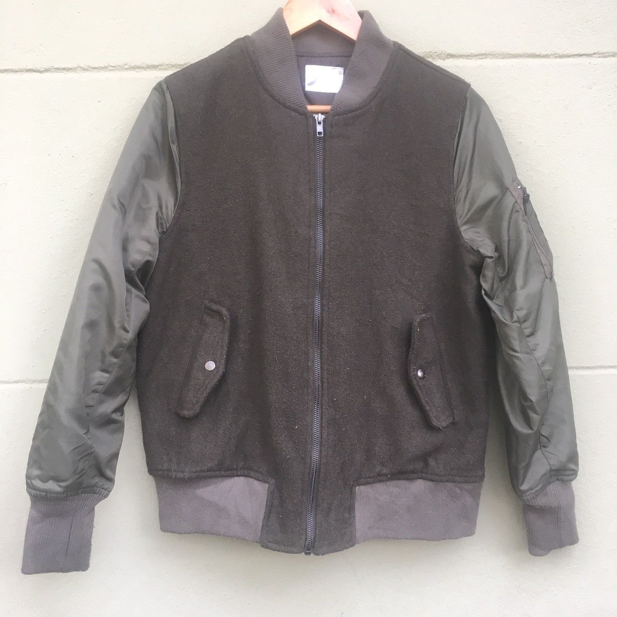 Japanese Brand Japanese Wool Basic Varsity Size US M / EU 48-50 / 2 - 2 Thumbnail