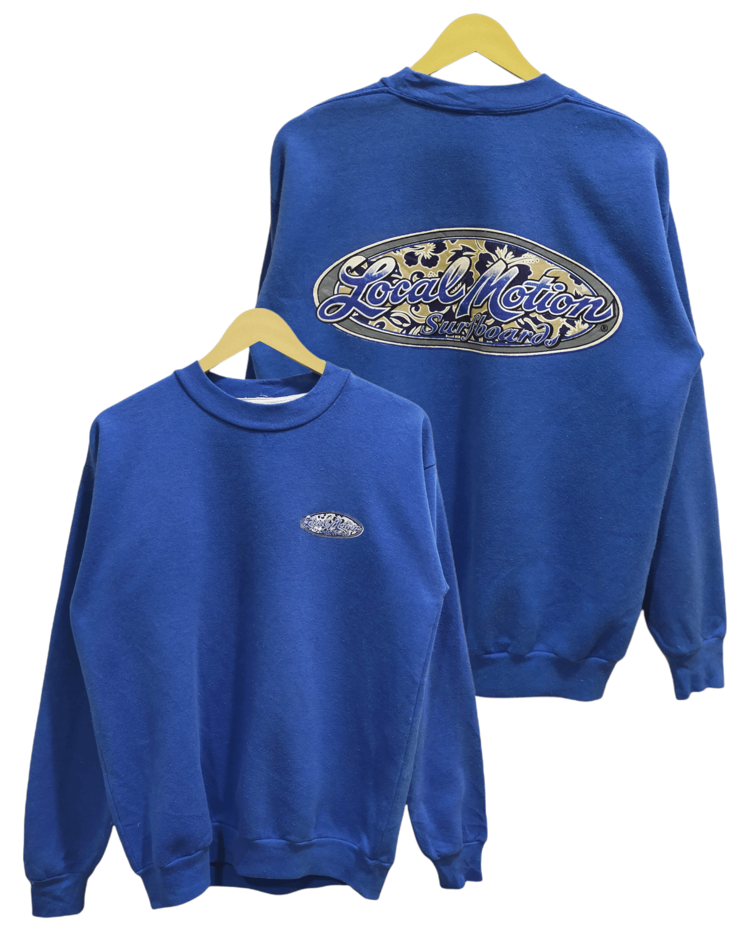 Japanese Brand × Vintage Local Motion Surfboard Sweatshirt Size US L / EU 52-54 / 3 - 1 Thumbnail