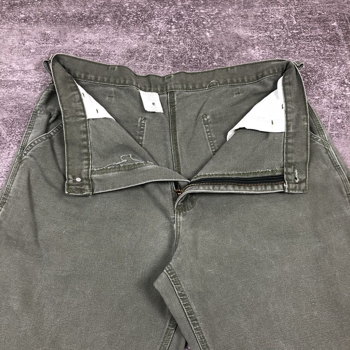 Carhartt × Carhartt Wip × Vintage Vintage Carhartt Workwear Pants Size US 36 / EU 52 - 7 Thumbnail