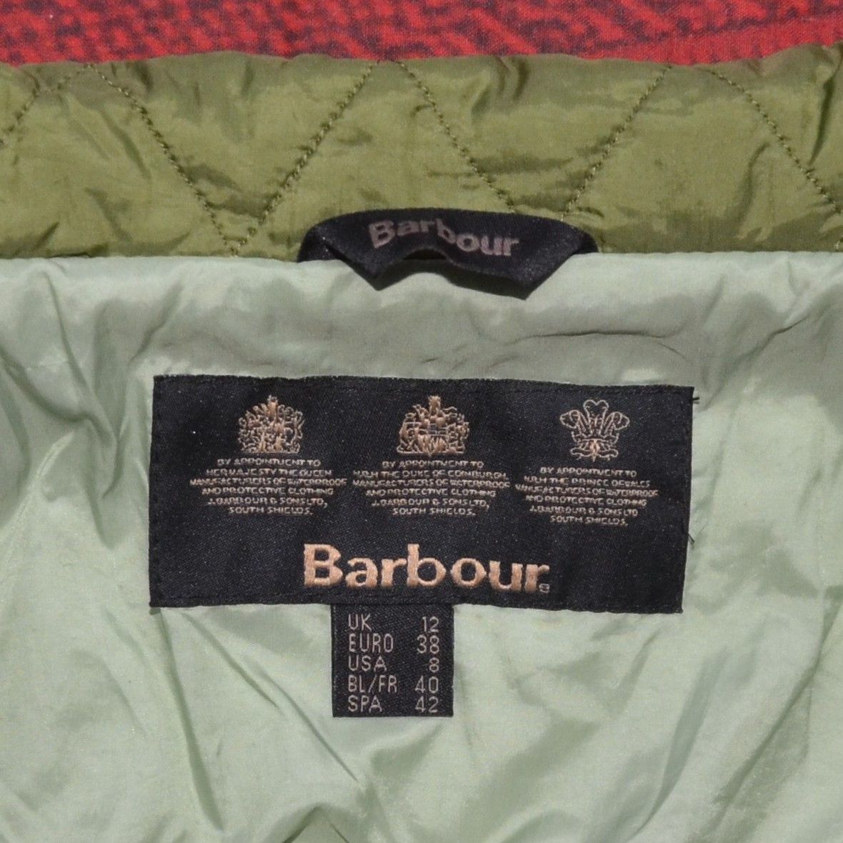 Barbour Barbour L417 SHAPED FWEIGHT QUILT SHORT Women QuiltedJacket Size S / US 4 / IT 40 - 5 Thumbnail