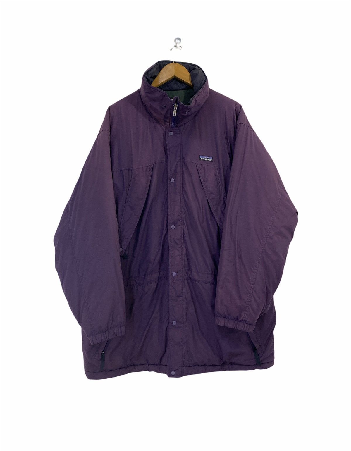Patagonia Vintage Patagonia Padded Jacket Design Size US XL / EU 56 / 4 - 1 Thumbnail