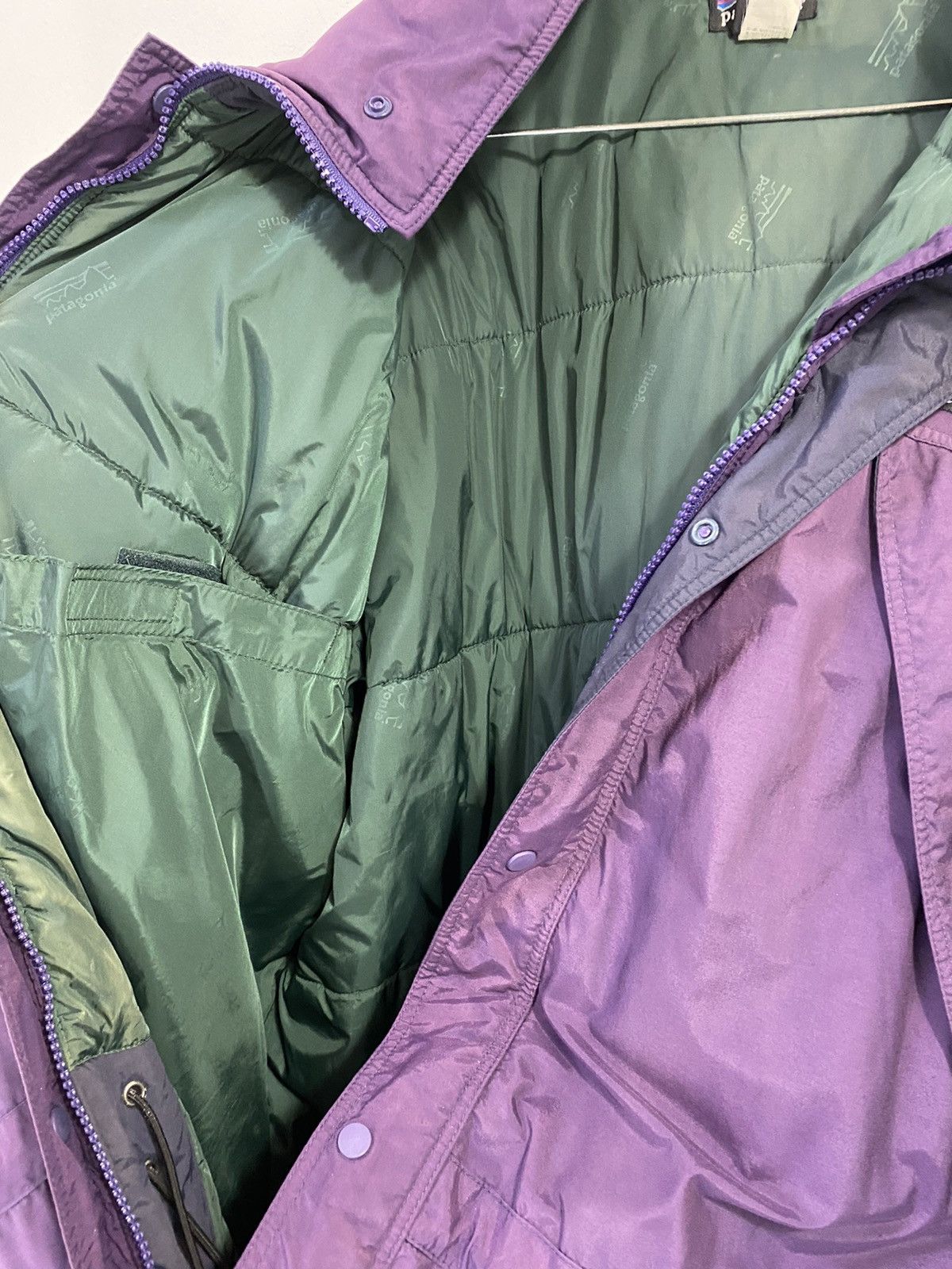 Patagonia Vintage Patagonia Padded Jacket Design Size US XL / EU 56 / 4 - 10 Thumbnail