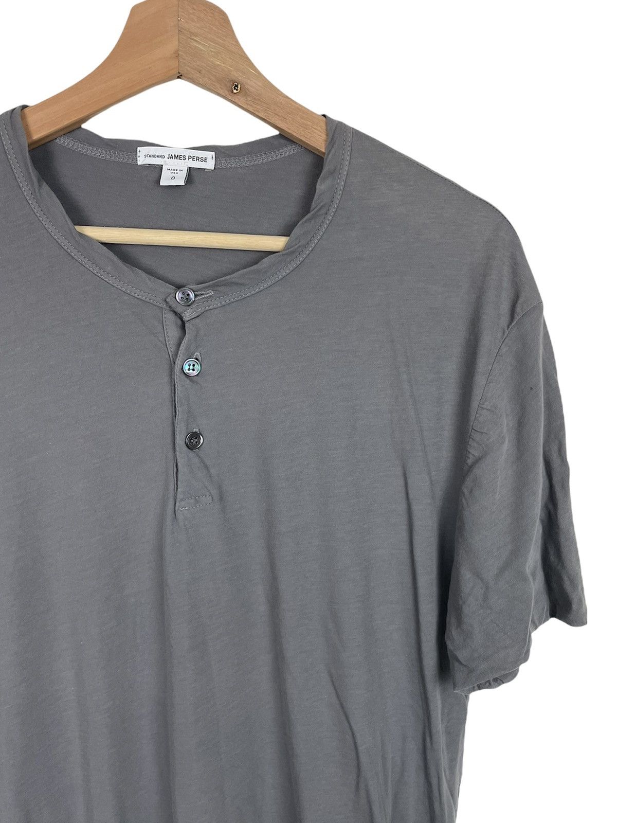 James Perse James Perse USA Designer Button Tee Size US M / EU 48-50 / 2 - 4 Thumbnail