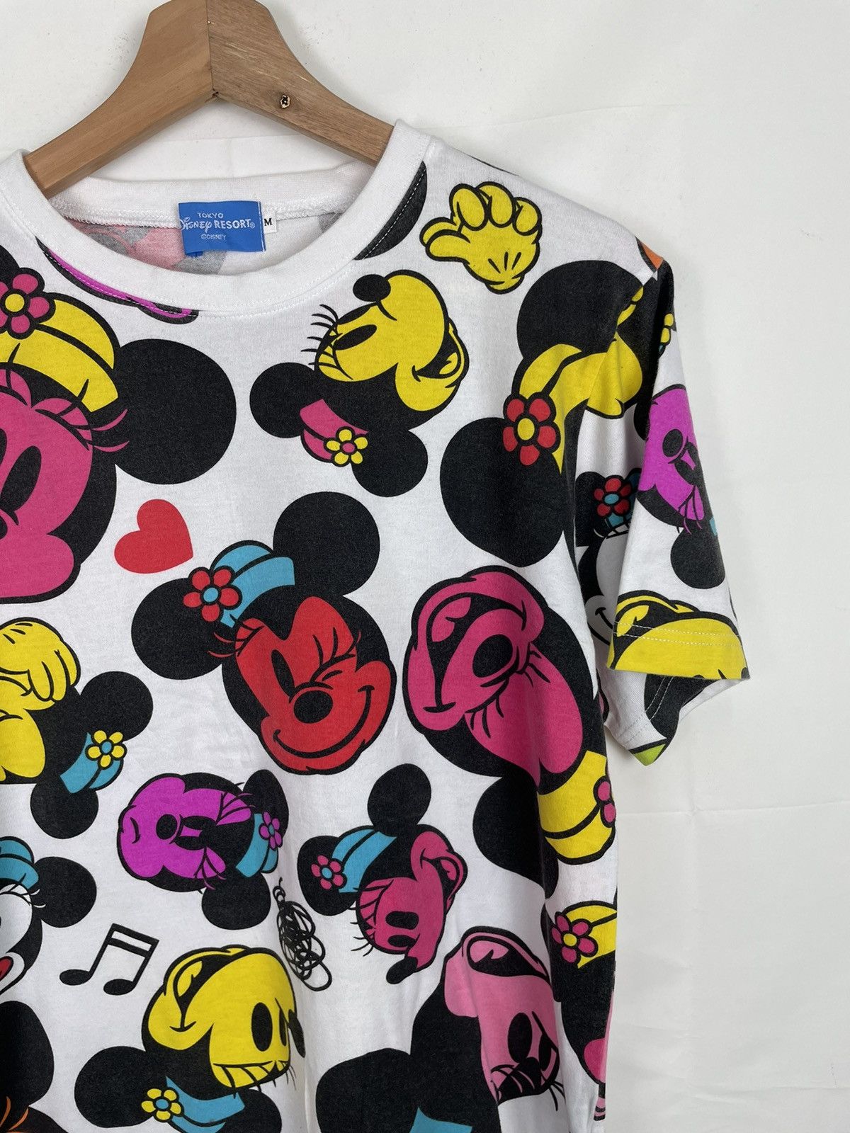 Disney × Mickey Mouse Tokyo Disney Resort 2015 Mickey & Minnie OVP Tee Size US M / EU 48-50 / 2 - 6 Thumbnail