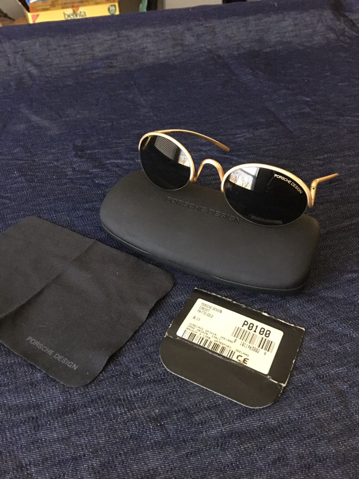 Vintage Porsche design sunglasses P0100