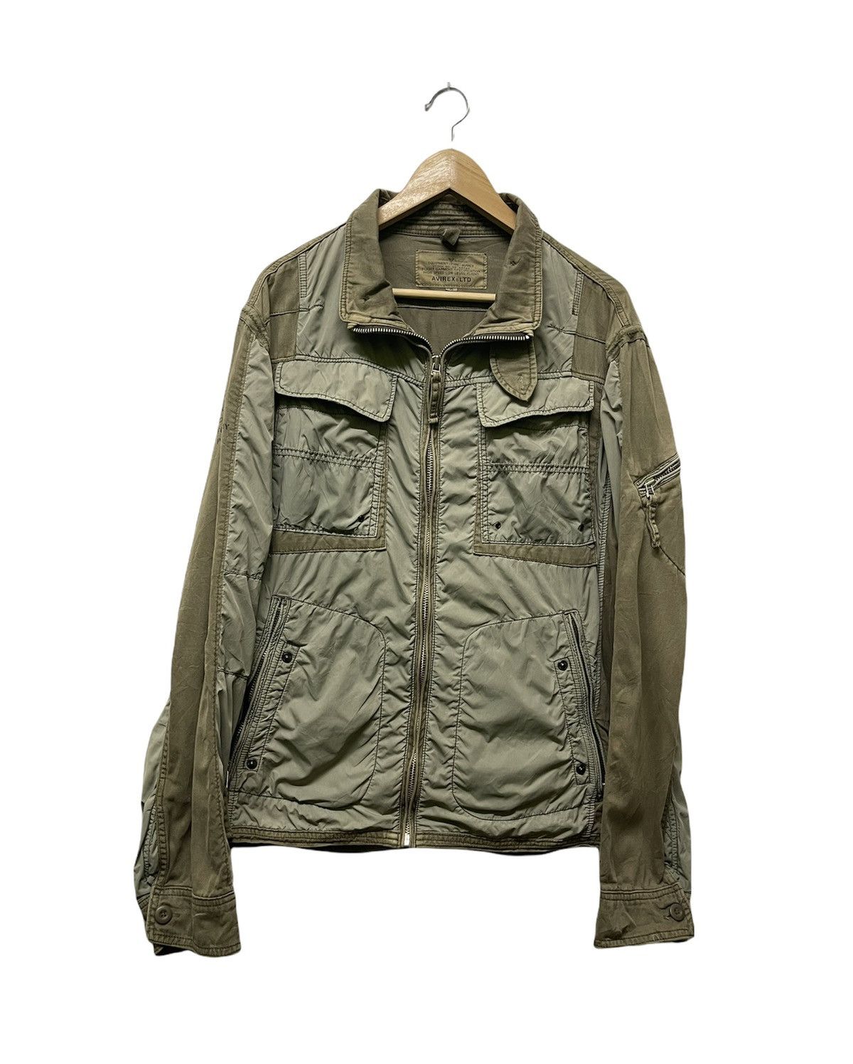 VINTAGE AVIREX LTD AIR FORCE US ARMY JACKET