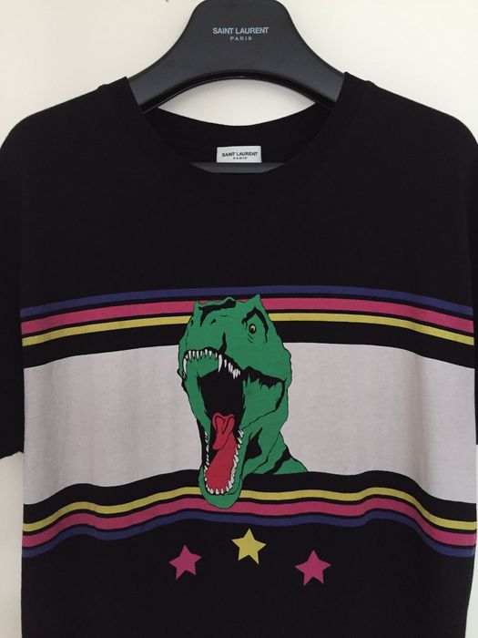 Saint laurent outlet dinosaur shirt