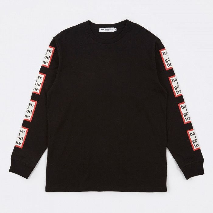 Have A Good Time Have A Good Time Rare Classic Black Red Arm Frame Tee