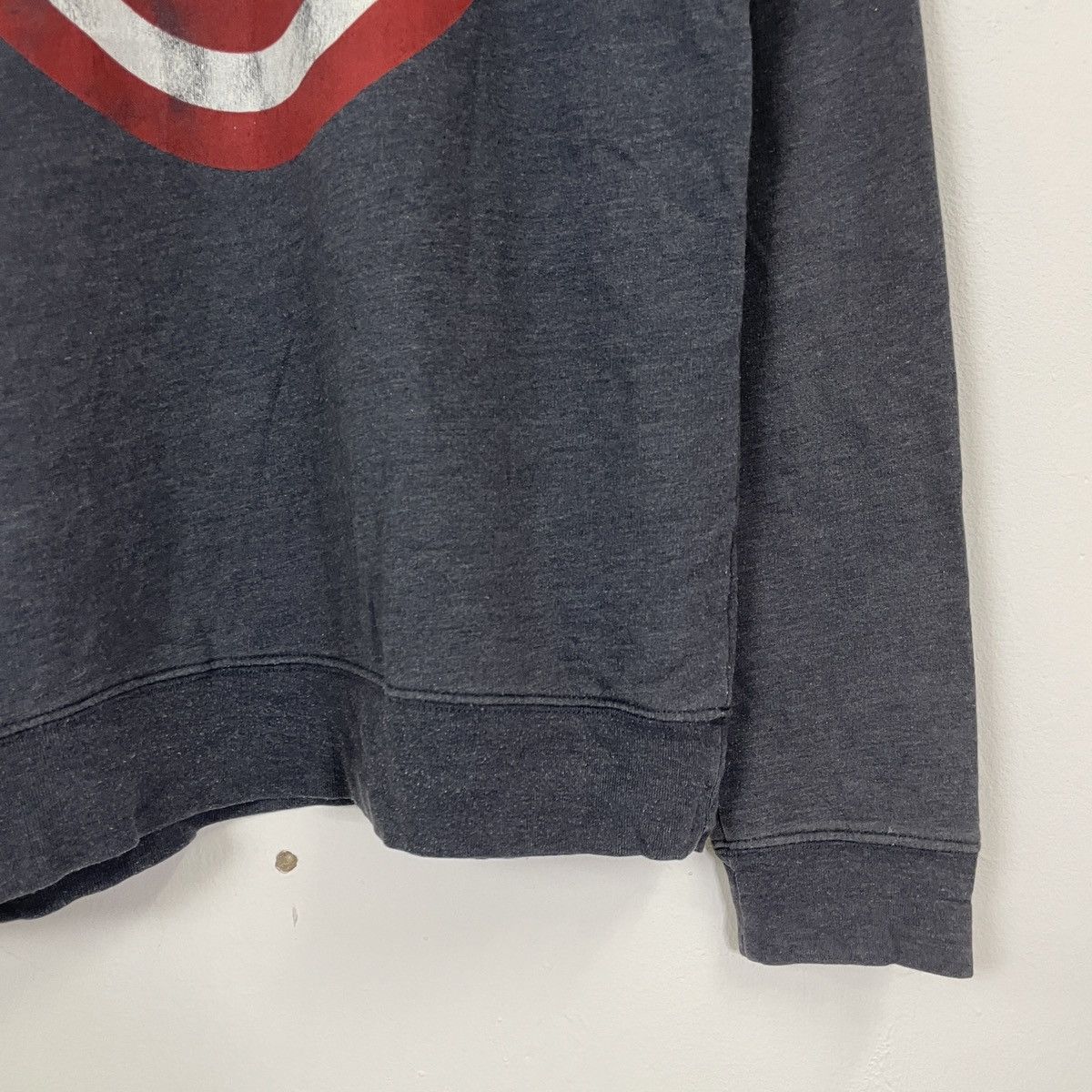 Marvel Comics Vintage Captain America Marvel Big Logo Sweatshirt Size US M / EU 48-50 / 2 - 2 Thumbnail