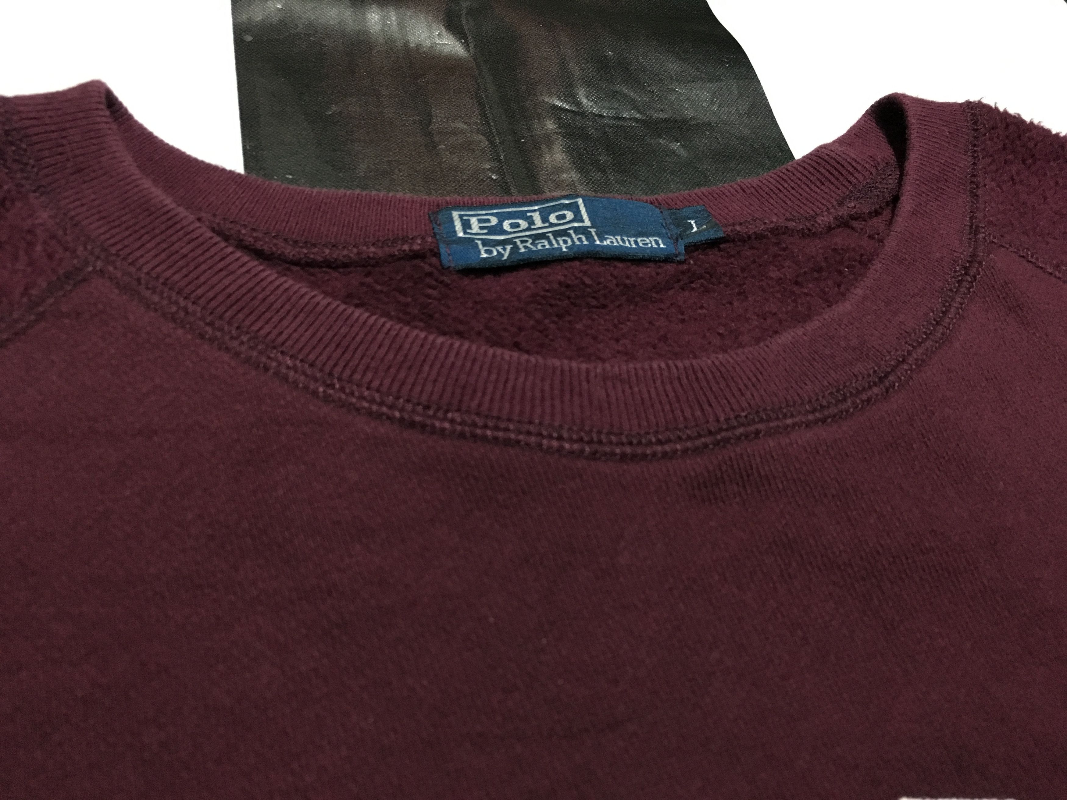 Polo Ralph Lauren 🔥Vintage Polo Ralph Lauren Sweatshirt big logo 90s Polo NYC Size US L / EU 52-54 / 3 - 3 Thumbnail