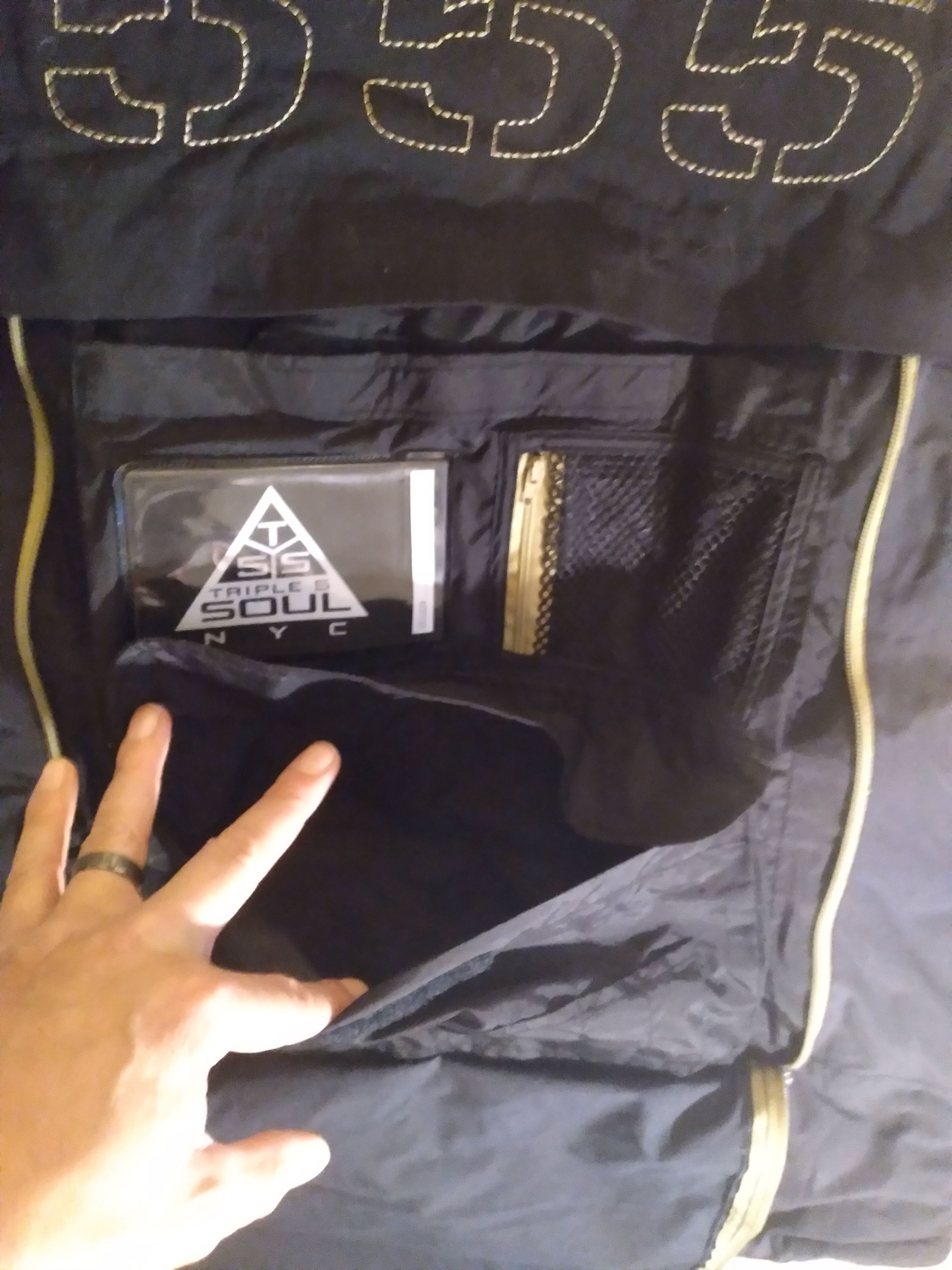 Triple 5 Soul Vtg 90s Reversible Tech Backpack Vest Fleece 555 SOUL XL Size US XL / EU 56 / 4 - 7 Thumbnail