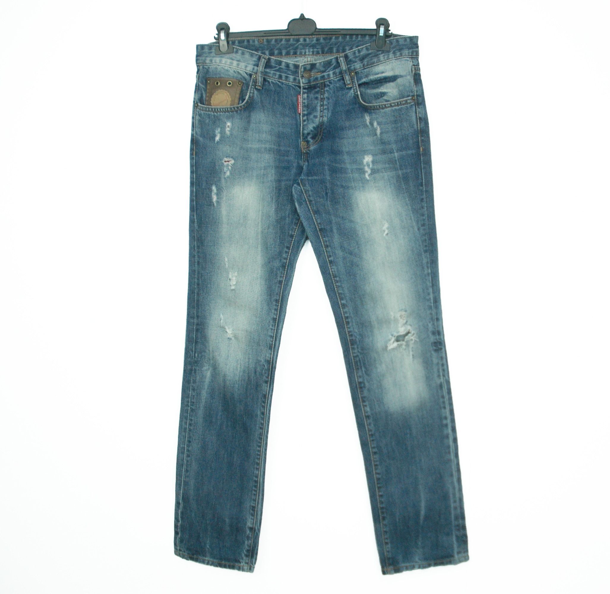 Dsquared2 Dsquared Distressed Denim Made in Italy Size US 33 - 1 Thumbnail