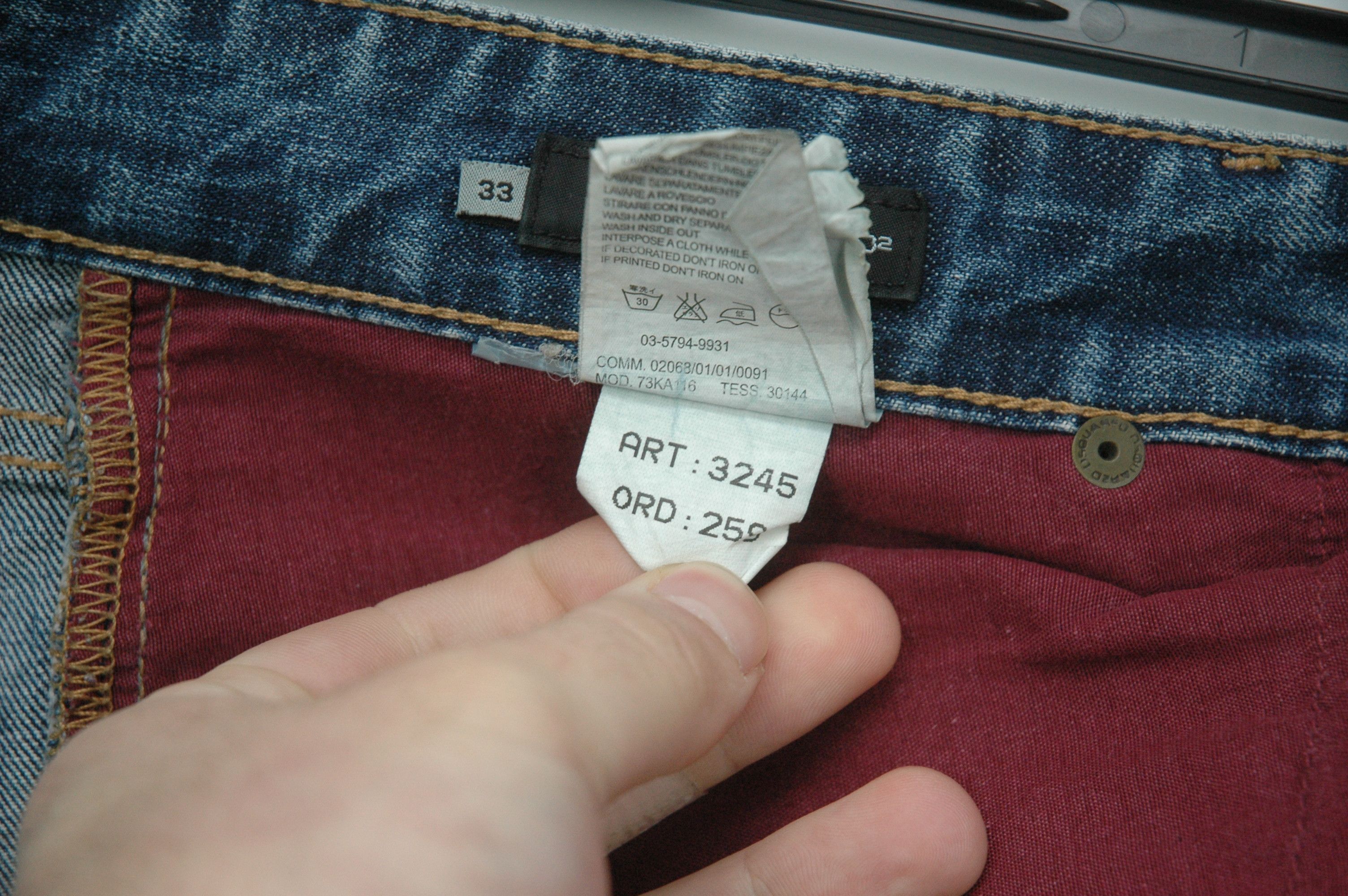 Dsquared2 Dsquared Distressed Denim Made in Italy Size US 33 - 14 Thumbnail