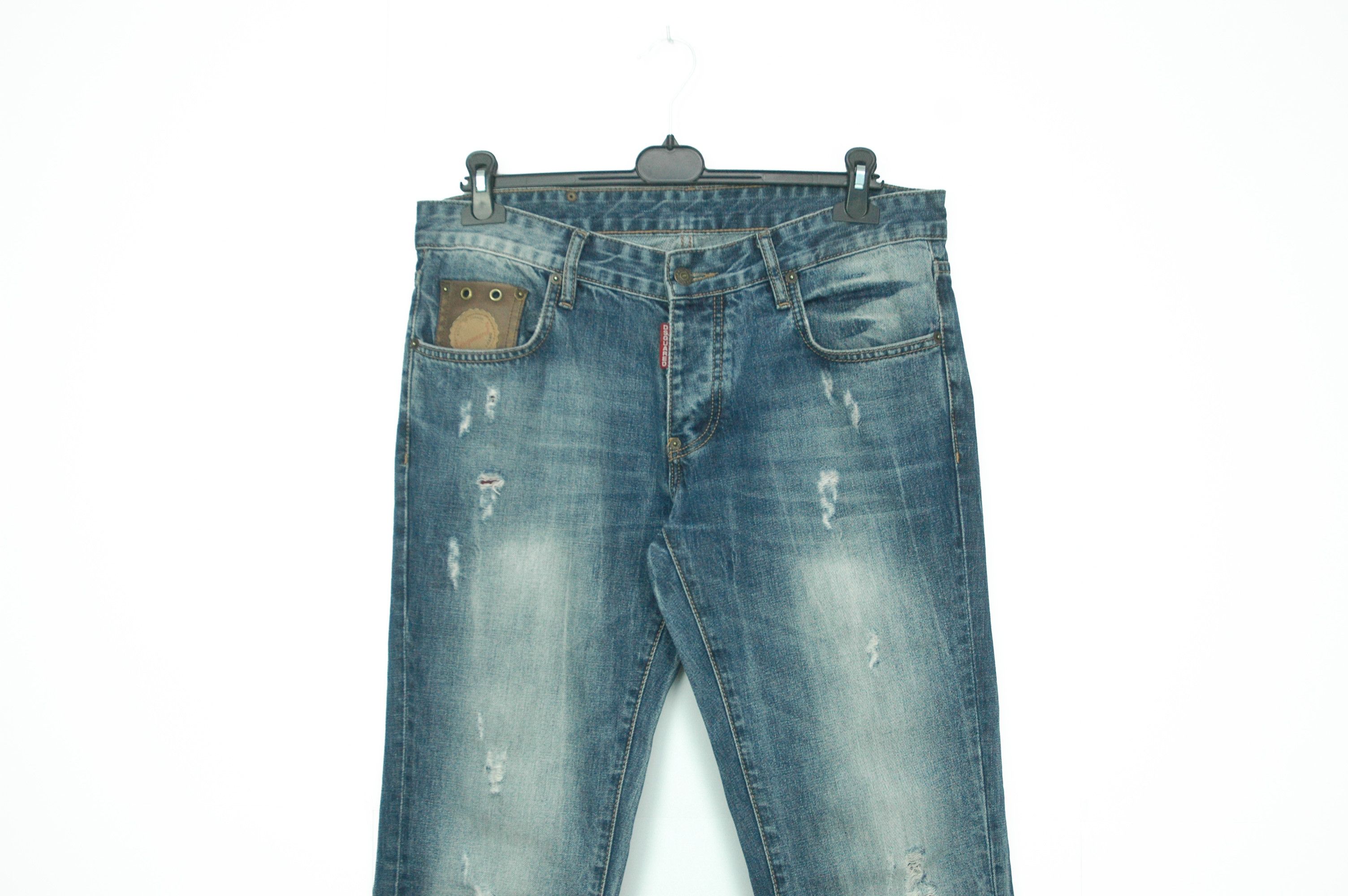 Dsquared2 Dsquared Distressed Denim Made in Italy Size US 33 - 2 Thumbnail