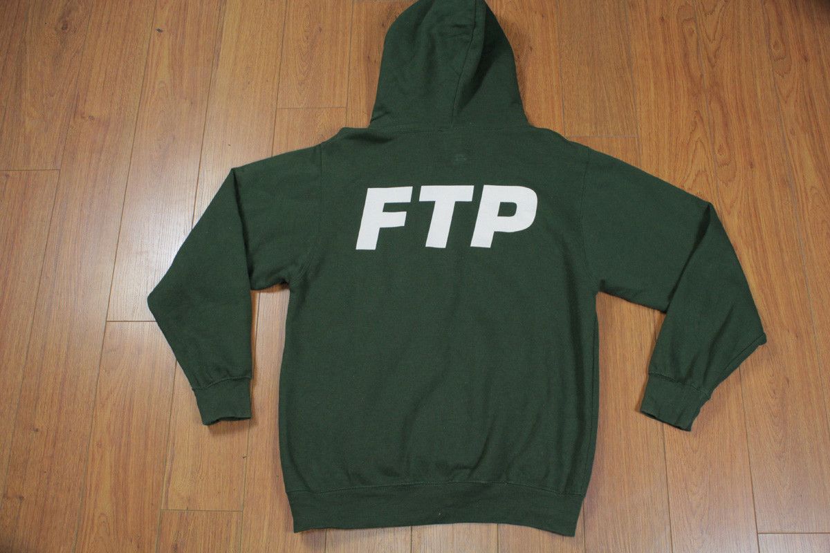 Fuck The Population Fuck The Population Green Logo Hoodie FTP Sweater OG Mens Size Small Grailed