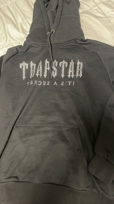 Trapstar London Decoded Crystal Hoodie | Grailed