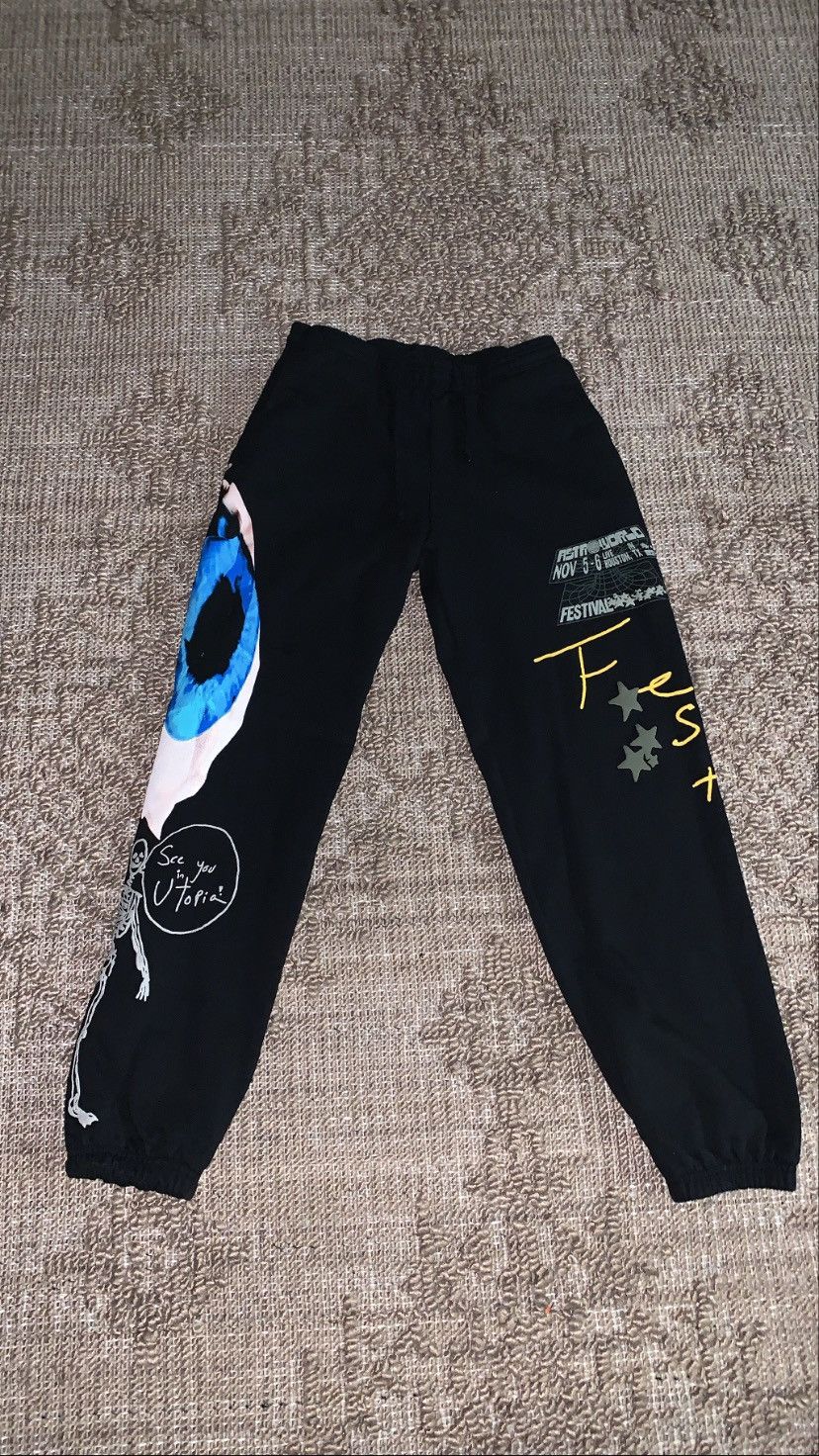 Travis scott sweatpants astroworld sale