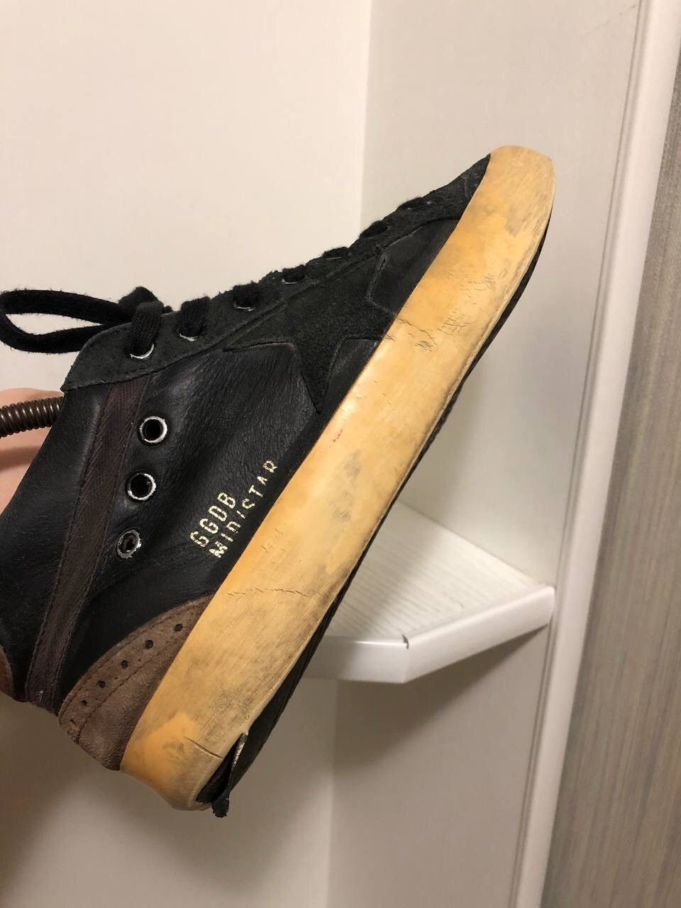 Golden Goose GGDB Golden Goose Francy Hi-Top Sneakers Leather Luxury Size US 6.5 / EU 39-40 - 6 Thumbnail