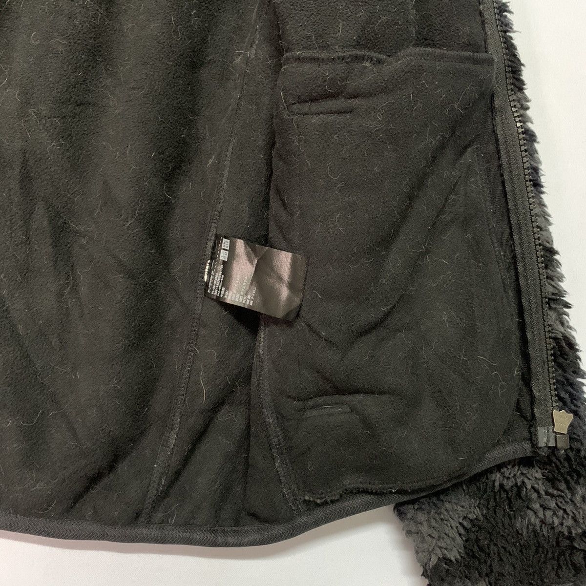 Japanese Brand × Uniqlo 💥💥RARE!! Uniqlo Fleece Sherpa Jacket Zip Ups Camo Style Size US M / EU 48-50 / 2 - 10 Thumbnail