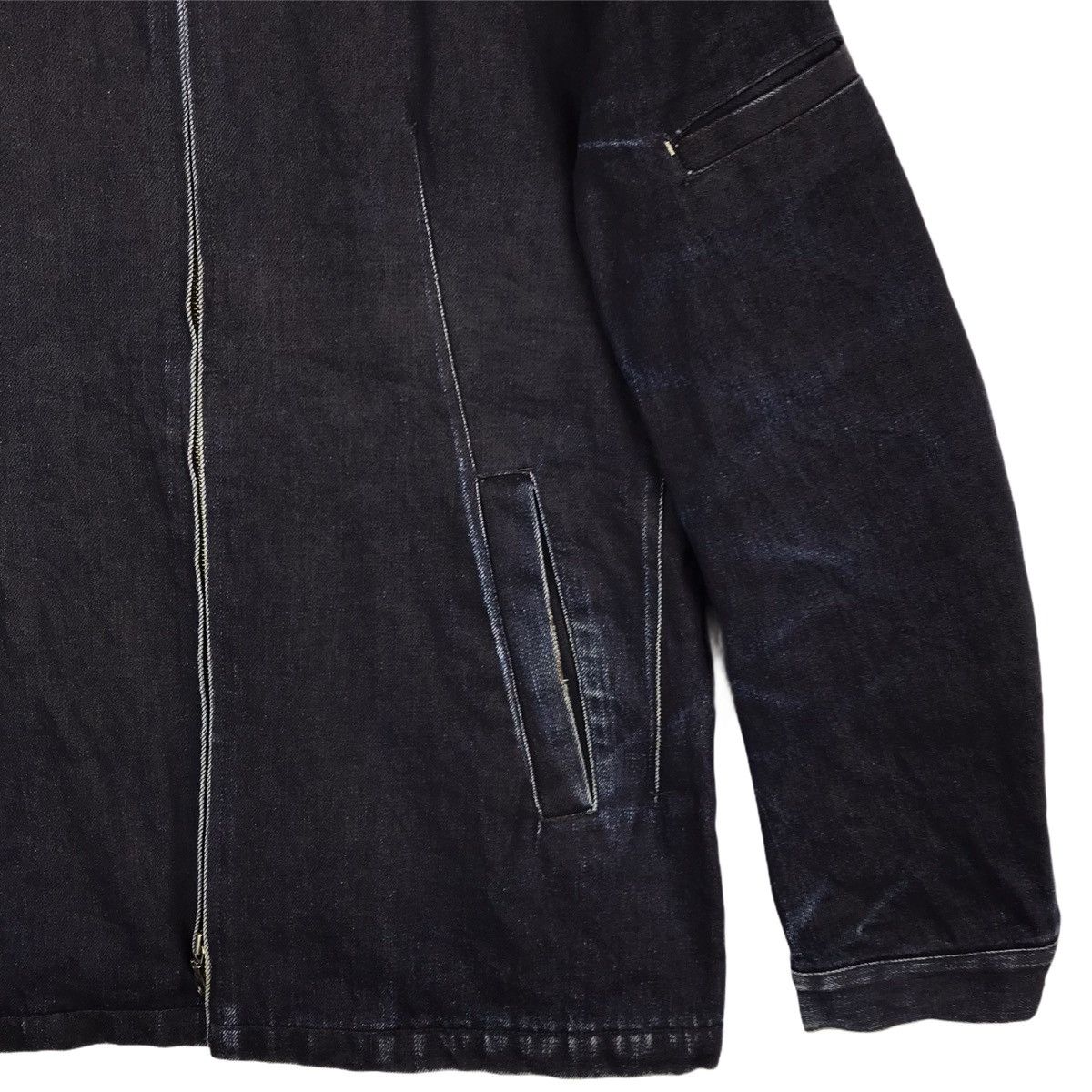Boycott × Japanese Brand Vintage Boycott Japanese Brand Denim Zipper Jacket Size US M / EU 48-50 / 2 - 3 Thumbnail