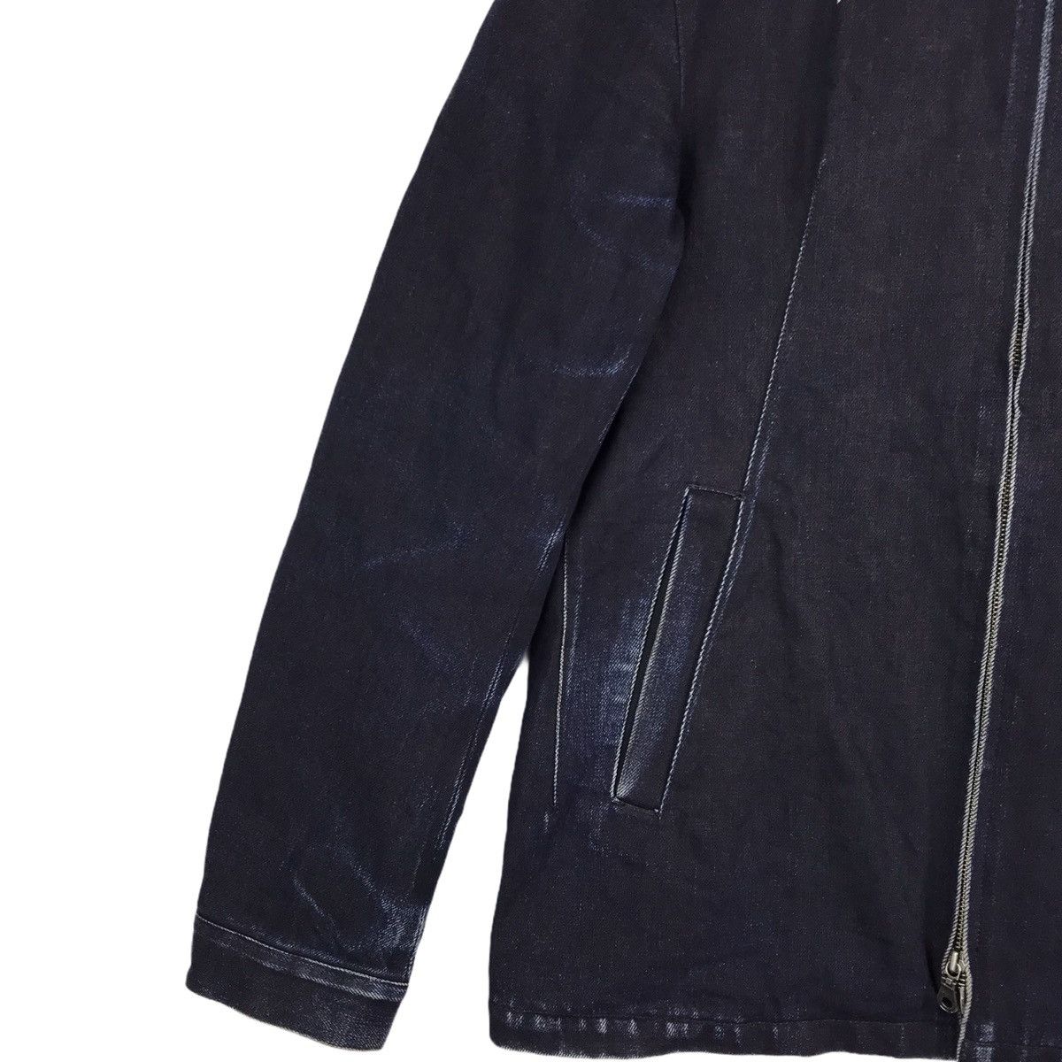 Boycott × Japanese Brand Vintage Boycott Japanese Brand Denim Zipper Jacket Size US M / EU 48-50 / 2 - 2 Thumbnail