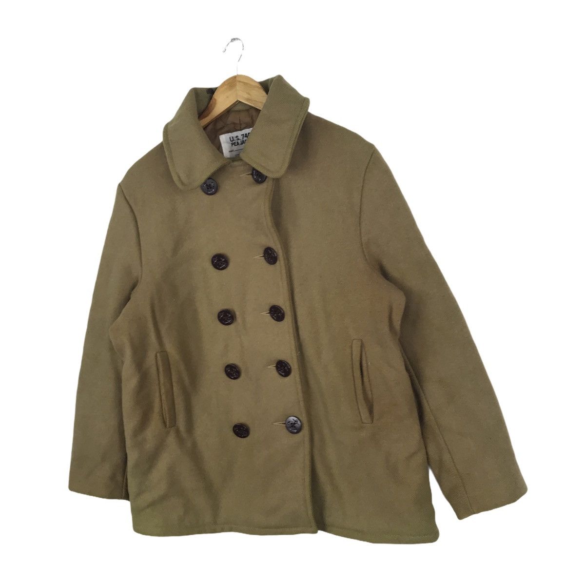 Schott Vintage Schott NYC US 740N Pea Jacket Wool Size US M / EU 48-50 / 2 - 3 Thumbnail