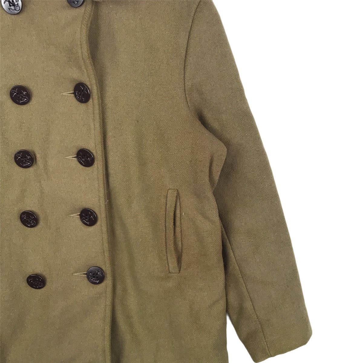 Schott Vintage Schott NYC US 740N Pea Jacket Wool Size US M / EU 48-50 / 2 - 5 Thumbnail