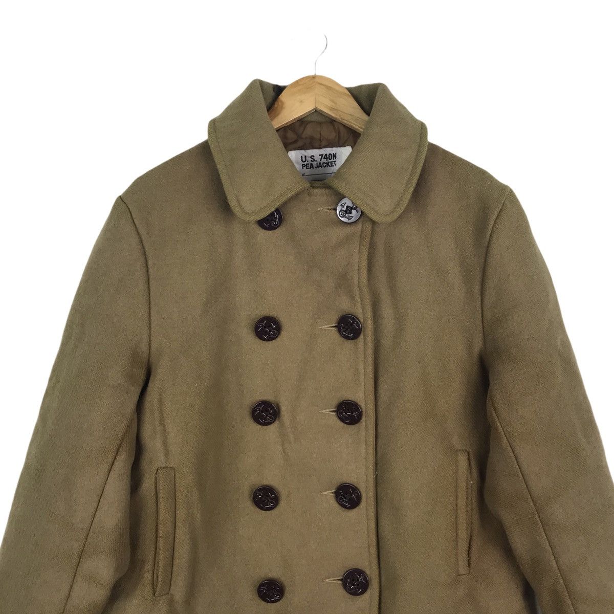 Schott Vintage Schott NYC US 740N Pea Jacket Wool Size US M / EU 48-50 / 2 - 11 Thumbnail