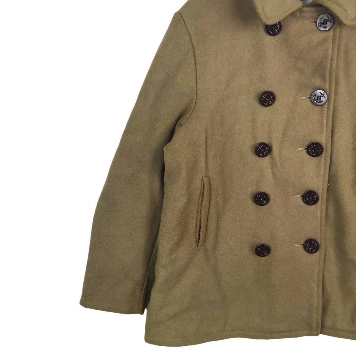 Schott Vintage Schott NYC US 740N Pea Jacket Wool Size US M / EU 48-50 / 2 - 4 Thumbnail